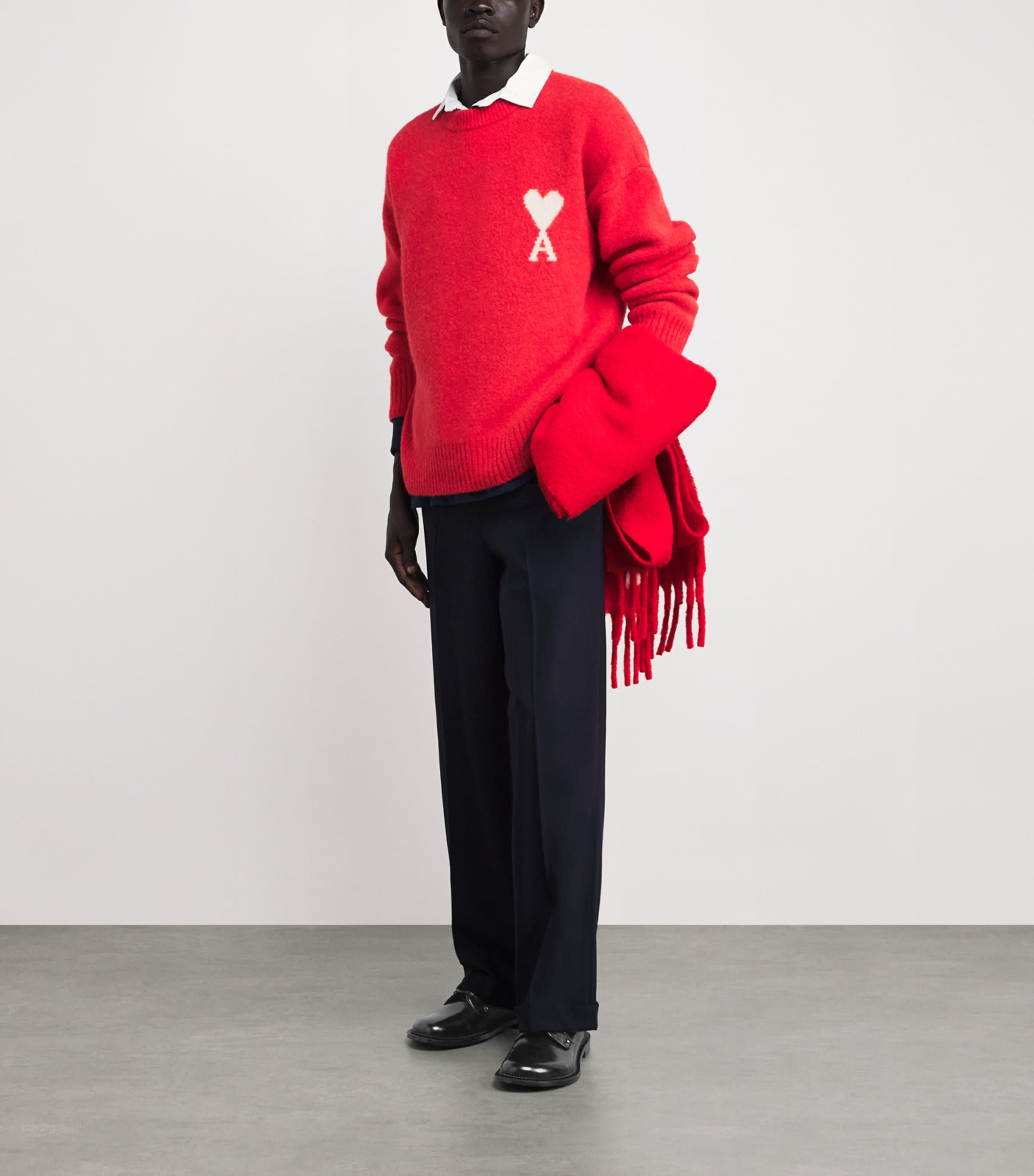 Leather Anatomical Derby Shoes 001 - NOIR Image 7