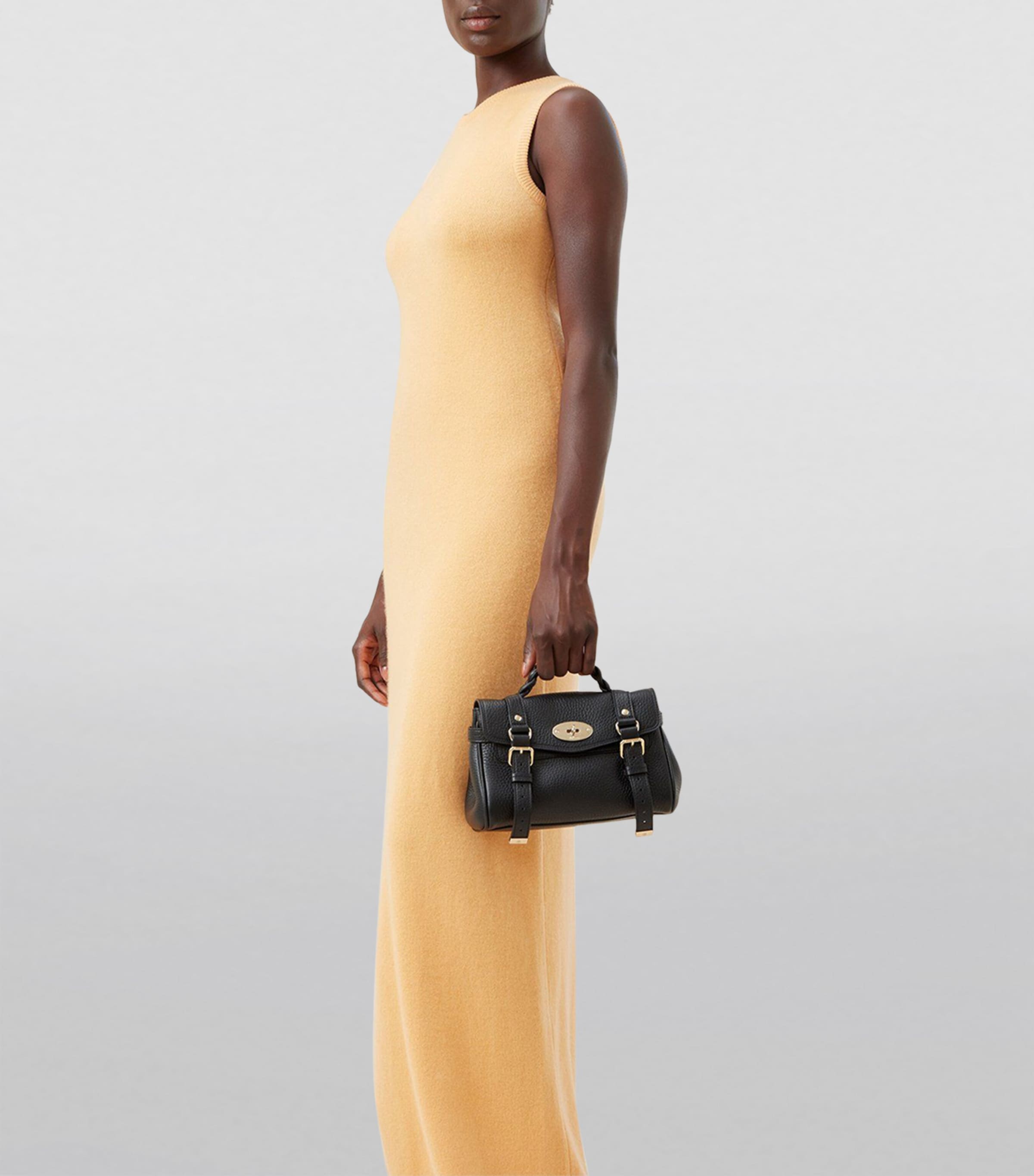 Mini Leather Alexa Cross-Body Bag BLACK Image 2