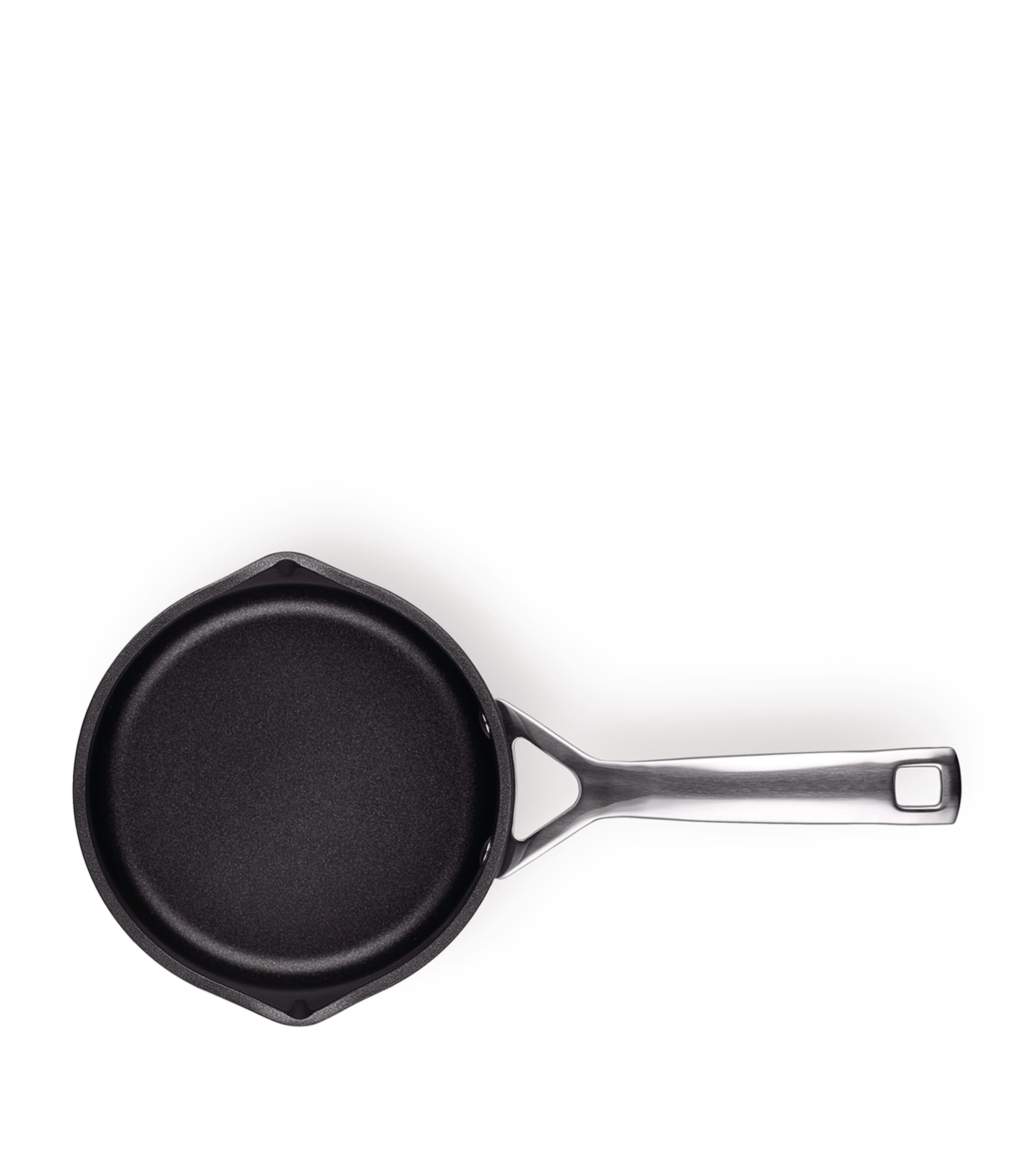 Le Creuset Toughened Non-Stick Milk Pan (16cm) Black Image 2
