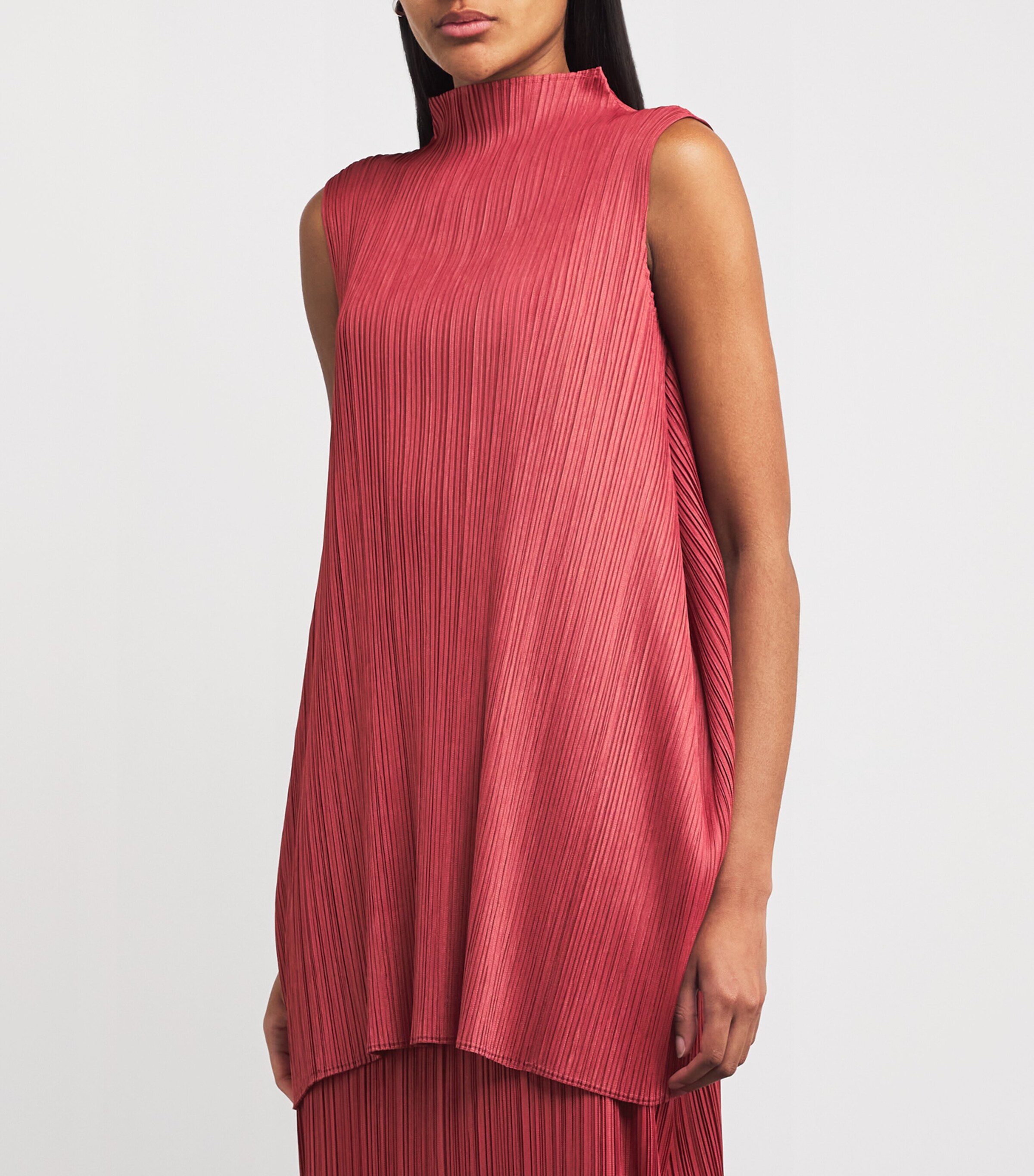 Pleats Please Issey Miyake Lamp Shade Top | Harrods LT PLEATS