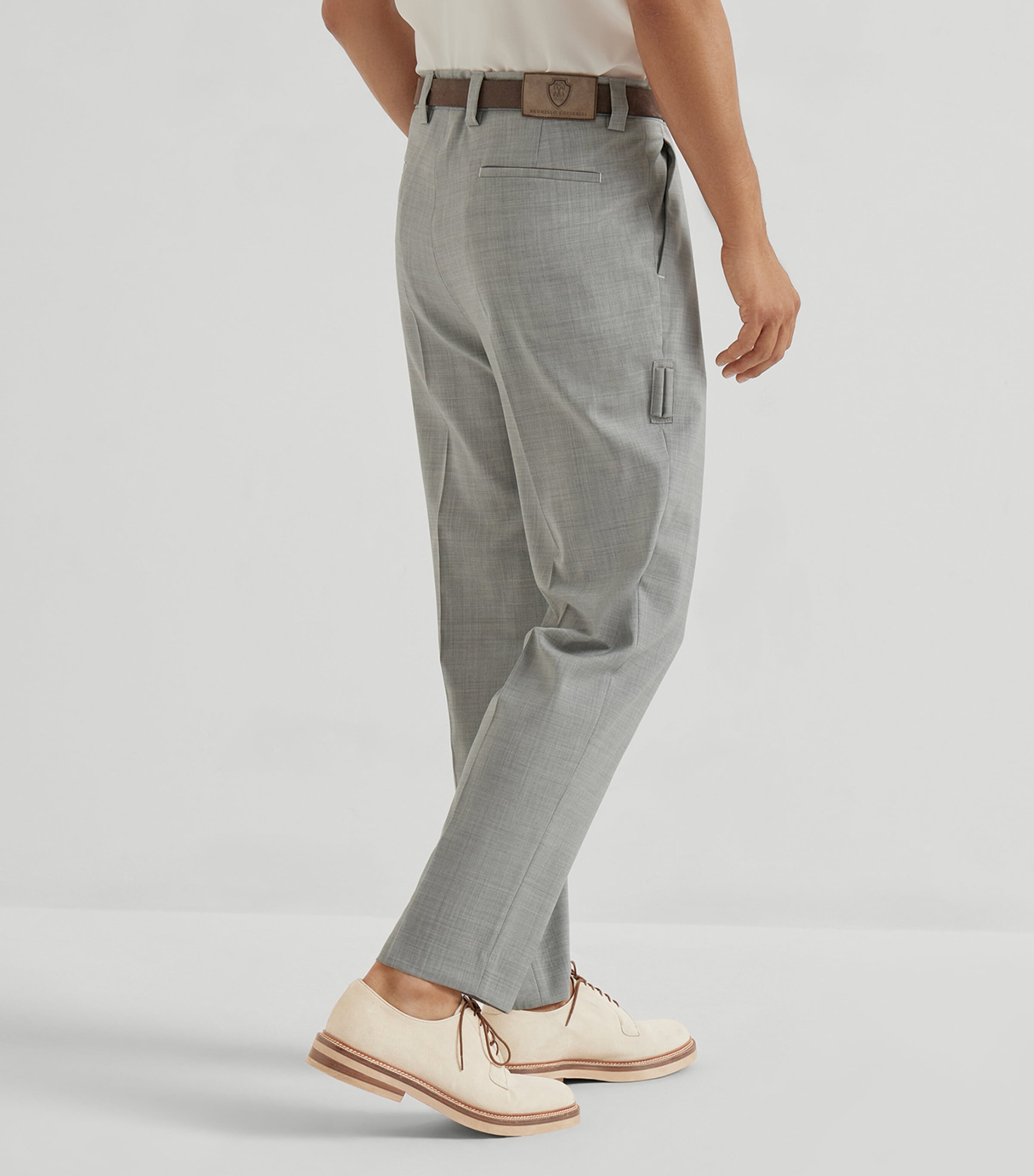 Virgin Wool Dynamic Trousers C9100 Image 3