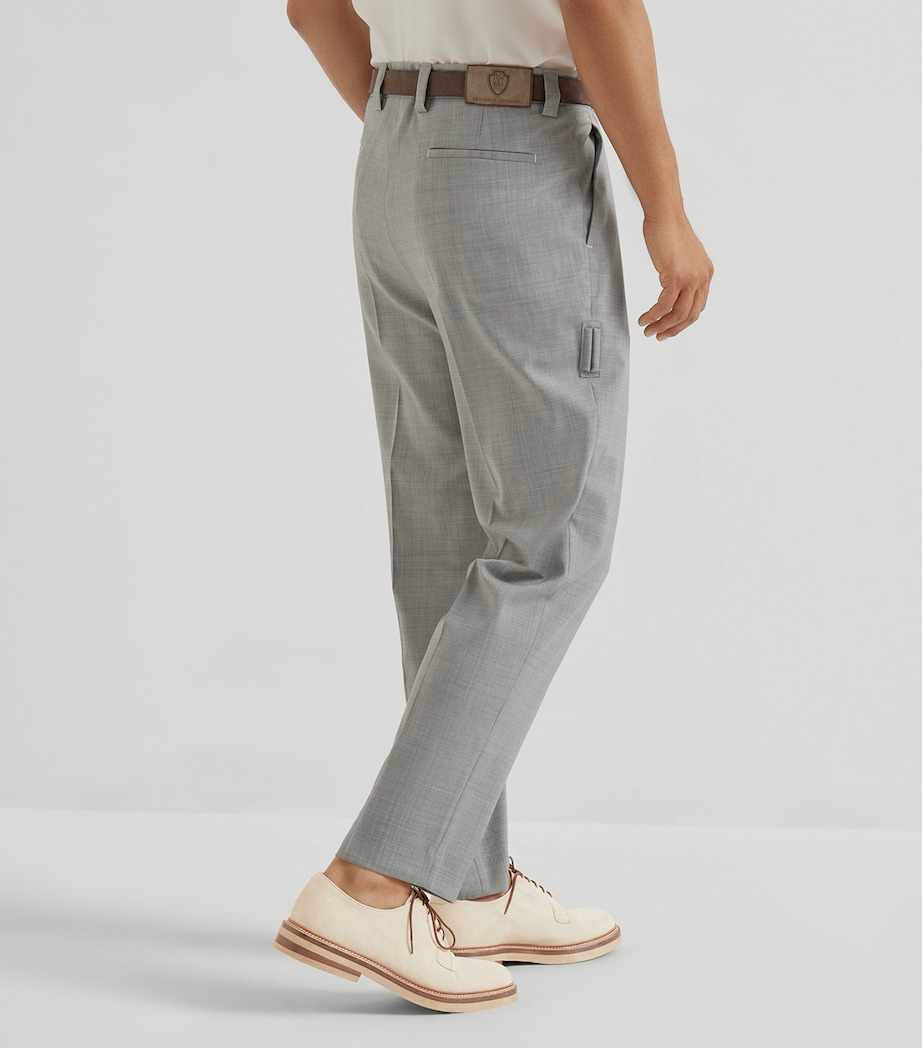 Virgin Wool Dynamic Trousers C9100 Image 3