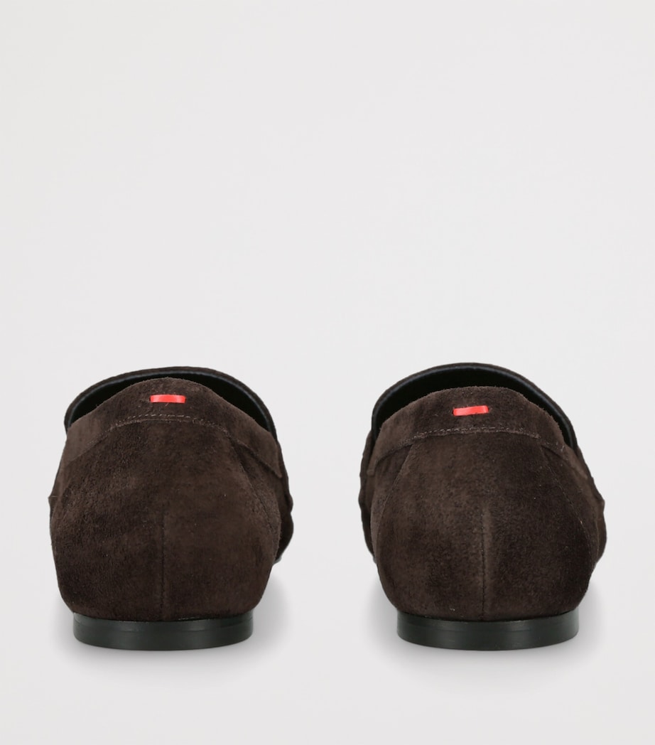 Suede Lana Loafers DARK BROWN Image 2