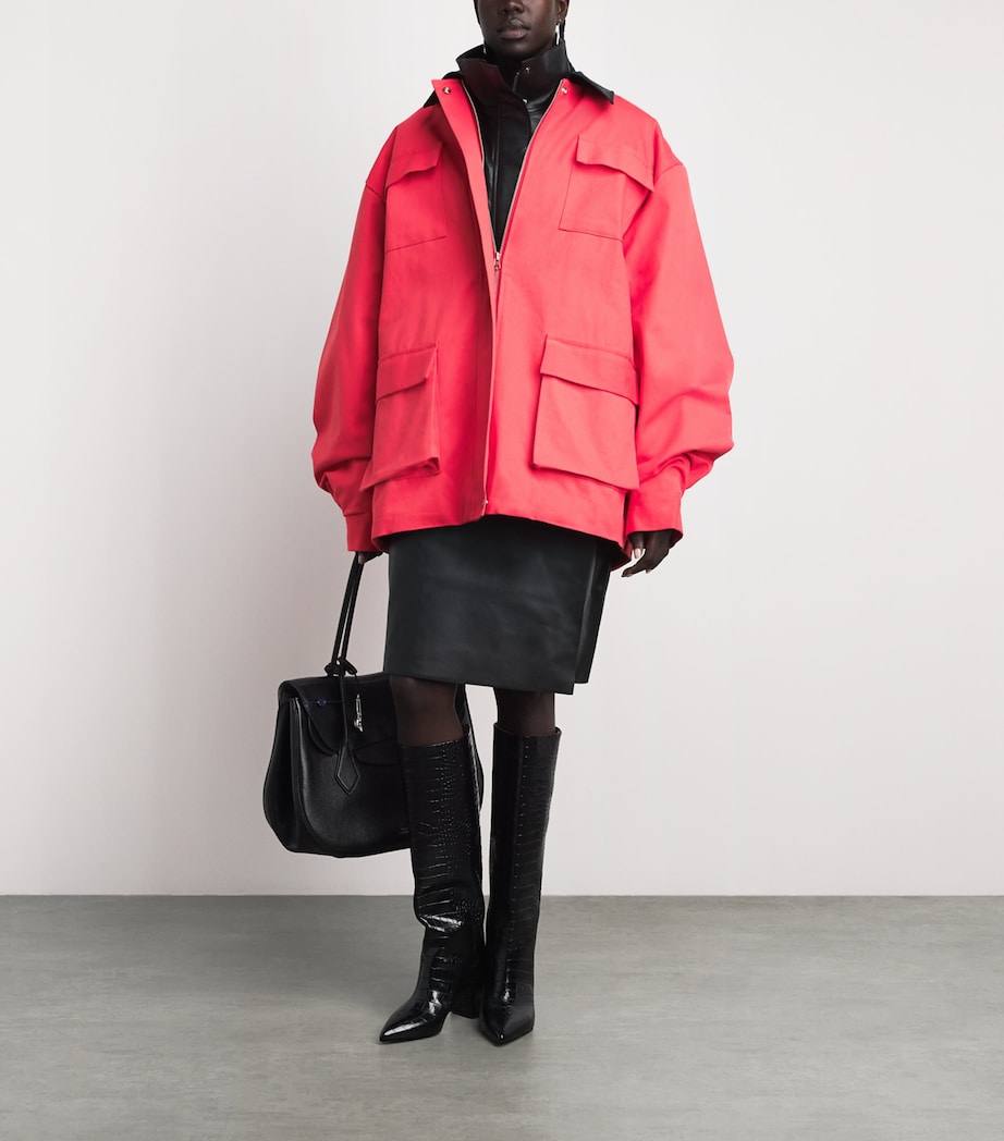 Source Unknown Womens Fleece-Lined Baia Barn Jacket Rd Image 2