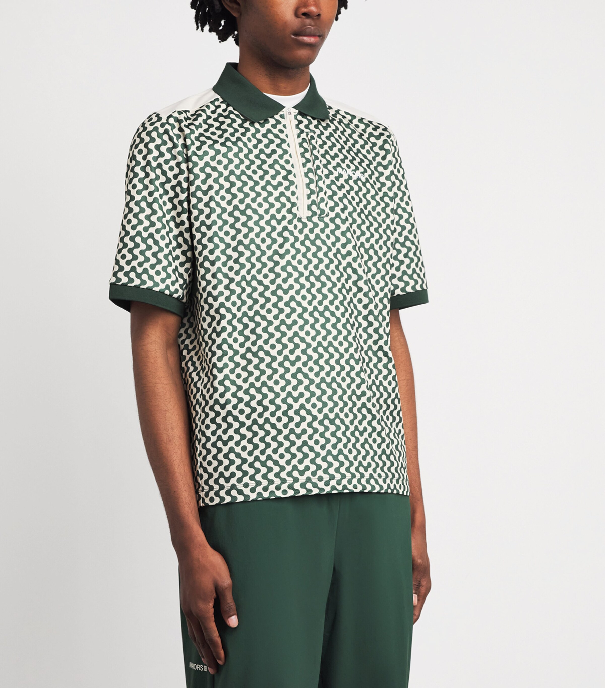 Manors Mens Eighteenth Ranger Polo Shirt Pine Green Image 4