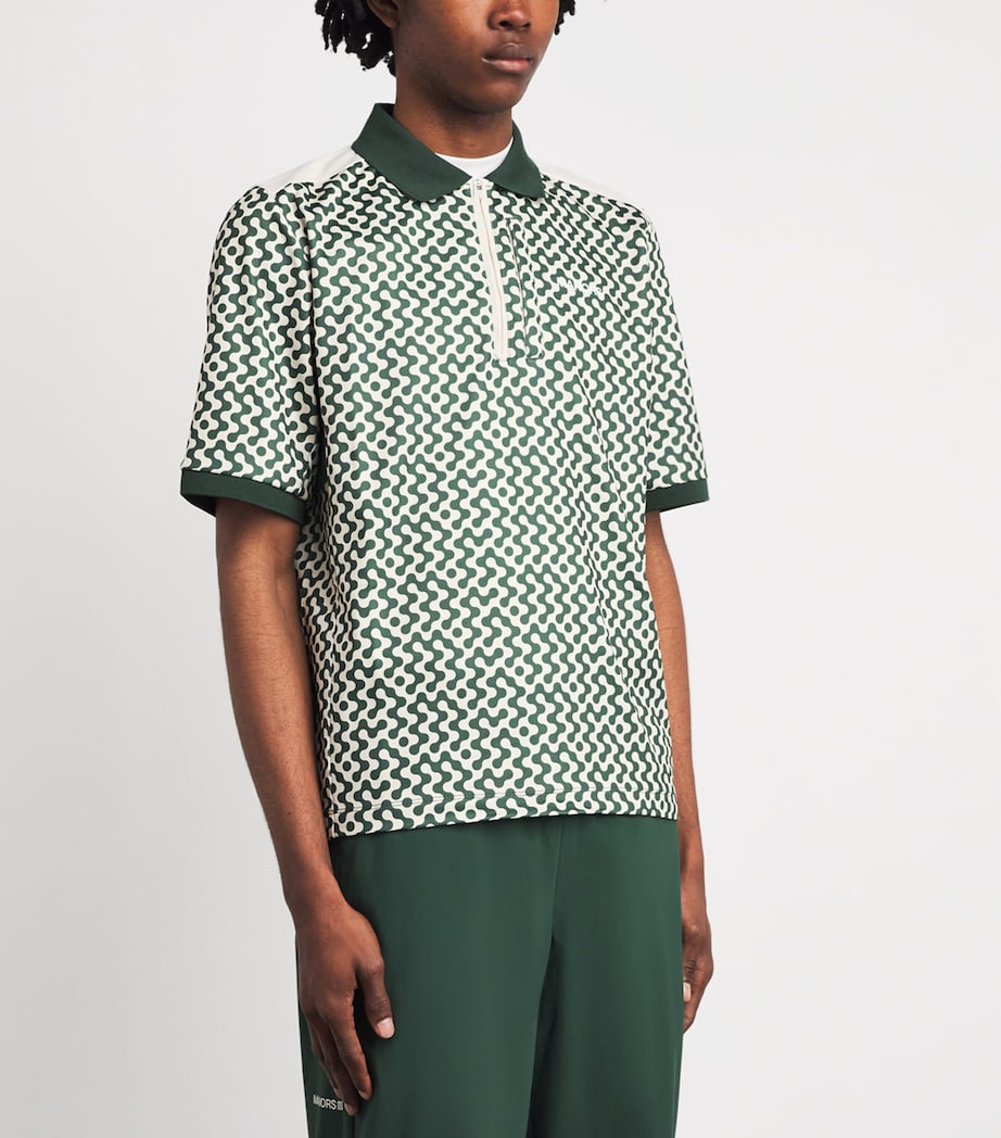 Manors Mens Eighteenth Ranger Polo Shirt Pine Green Image 4