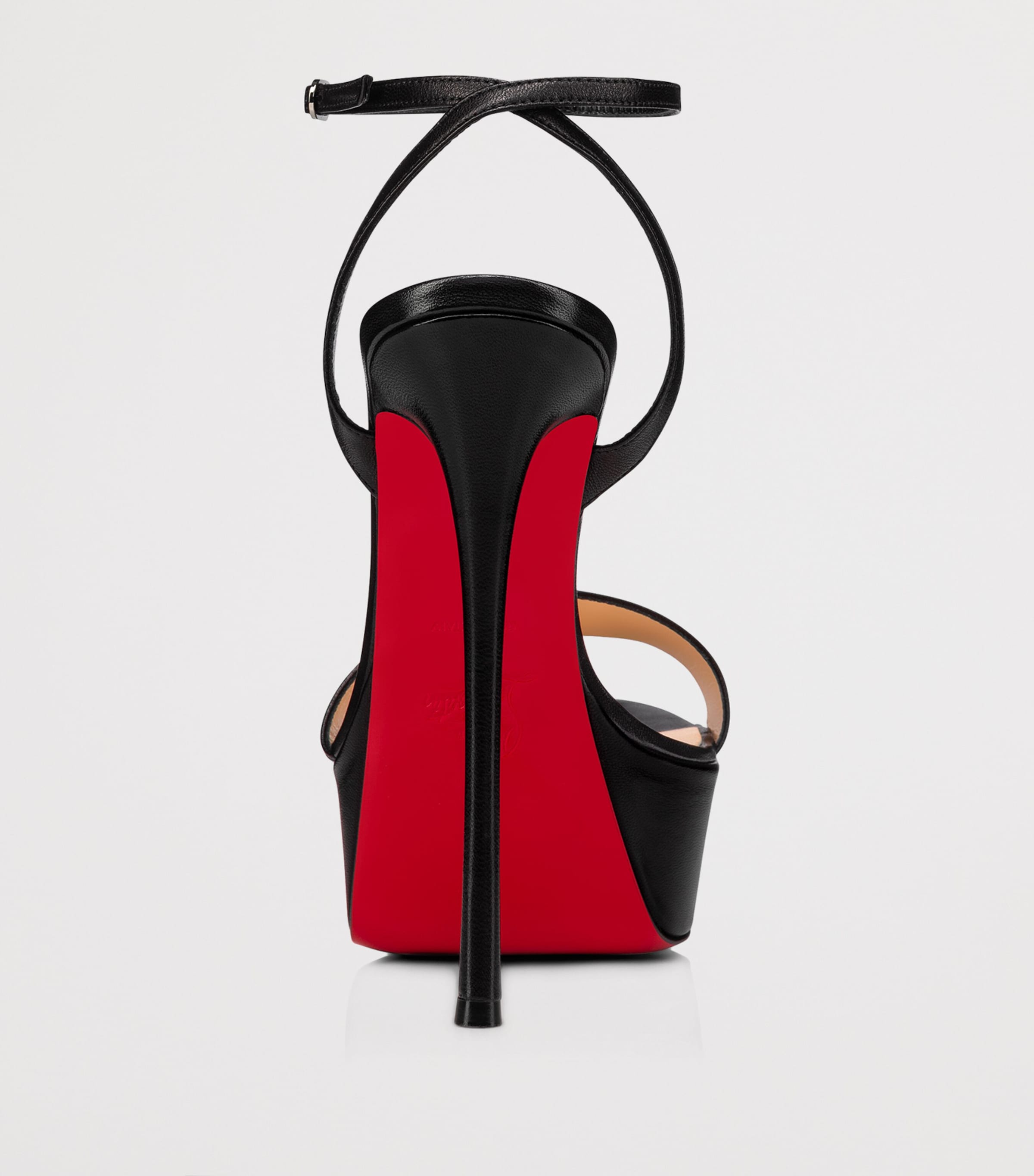 Christian Louboutin Loubi Queen Alta Nappa Leather Sandals 150 Image 4