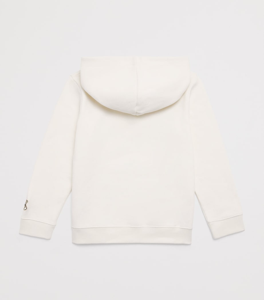 Cotton Logo Hoodie (2-8 Years) IVORY Image 2