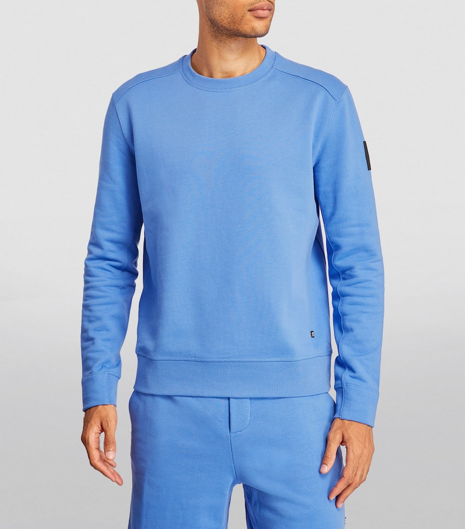 On Mens Cotton Sweatshirt Cobalt Image 3