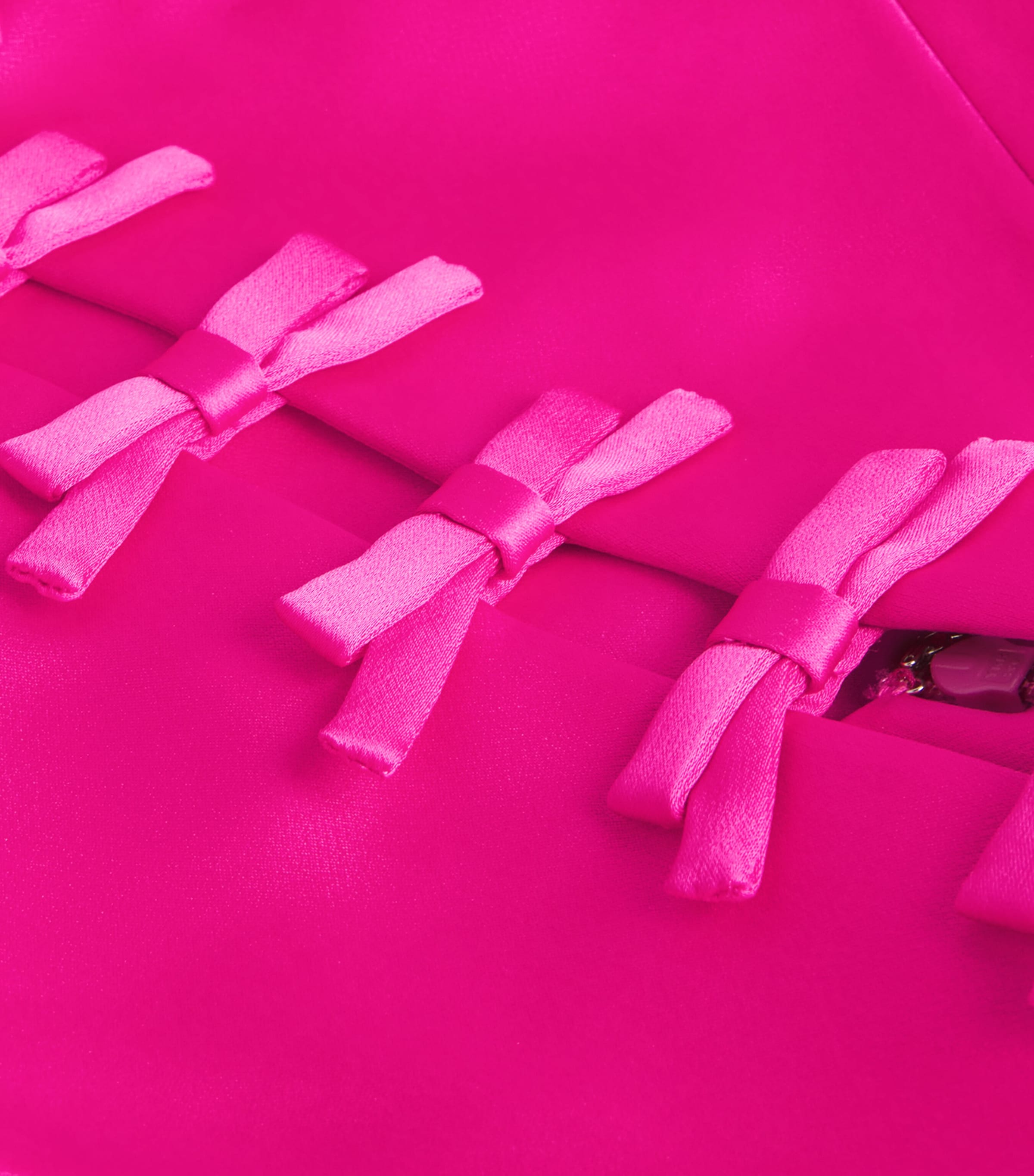 Saskia Tulip Mini Dress HOT PINK Image 5