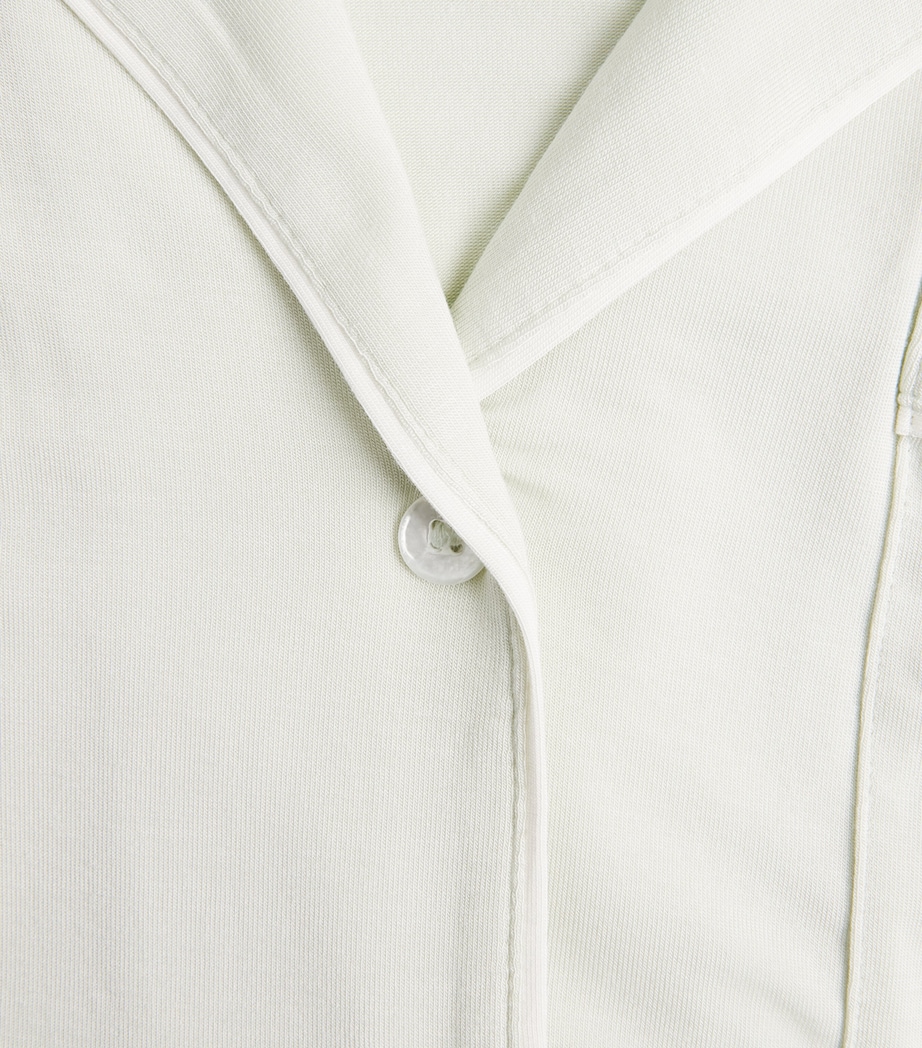 Eberjey Womens Gisele Pyjama Set Sfiv Seafoam/iv Image 5