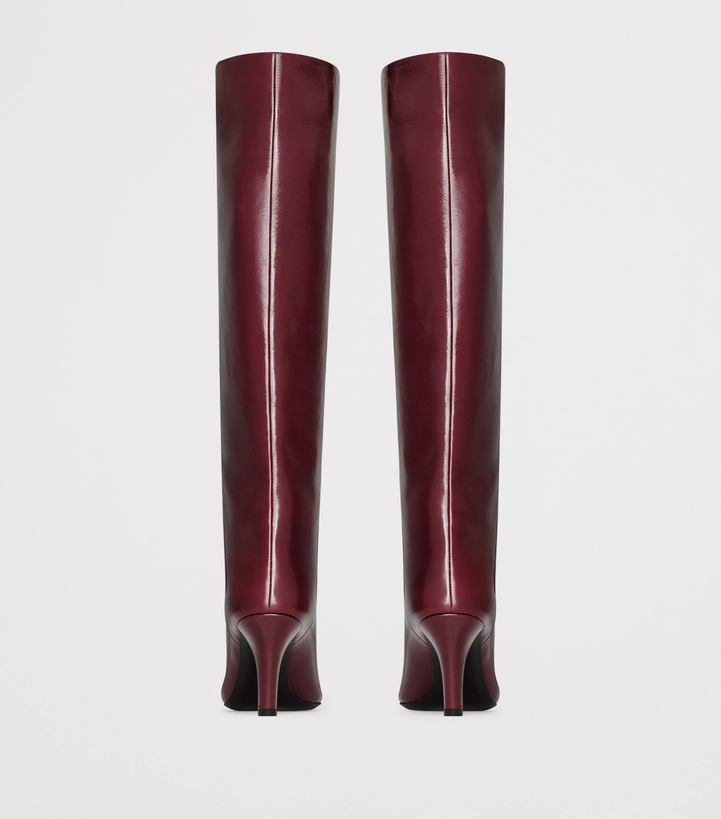 Patent Leather Jill Knee-High Boots 75 6629 Image 2