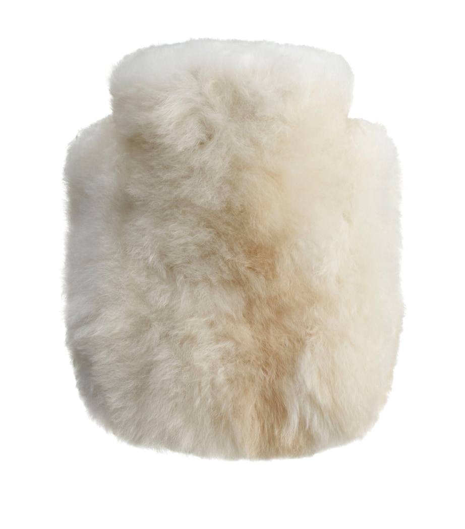 Weich Calmo Hot Water Bottle (600ml) Offwhite Beige Image 1