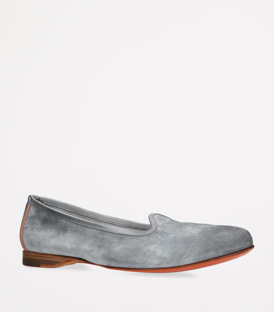 Suede Andrea Loafers BLUE/PAL.C Image 3