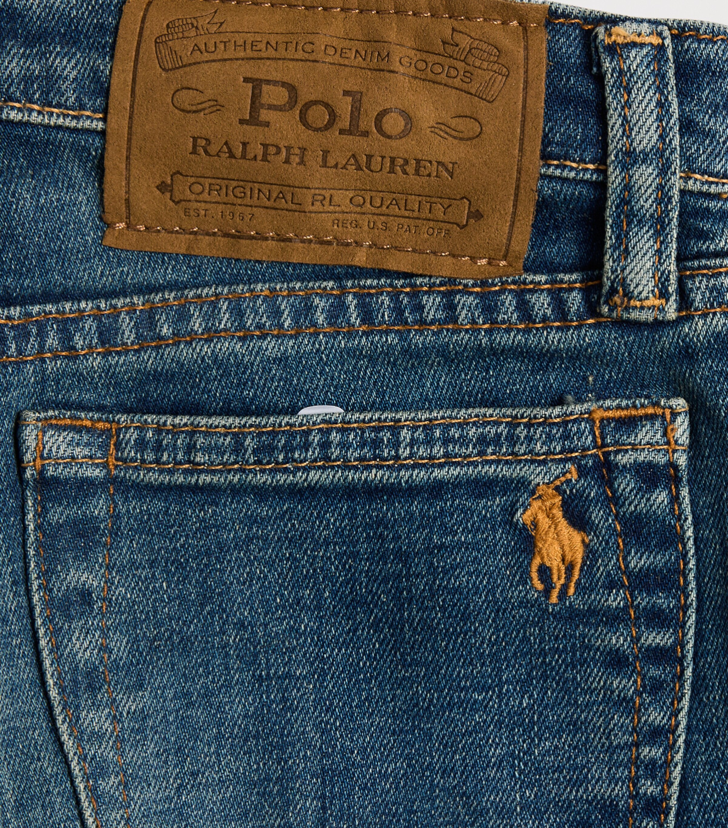 Ralph Lauren Kids Sullivan Slim Jeans (2-6 Years) Woodhaven Image 3