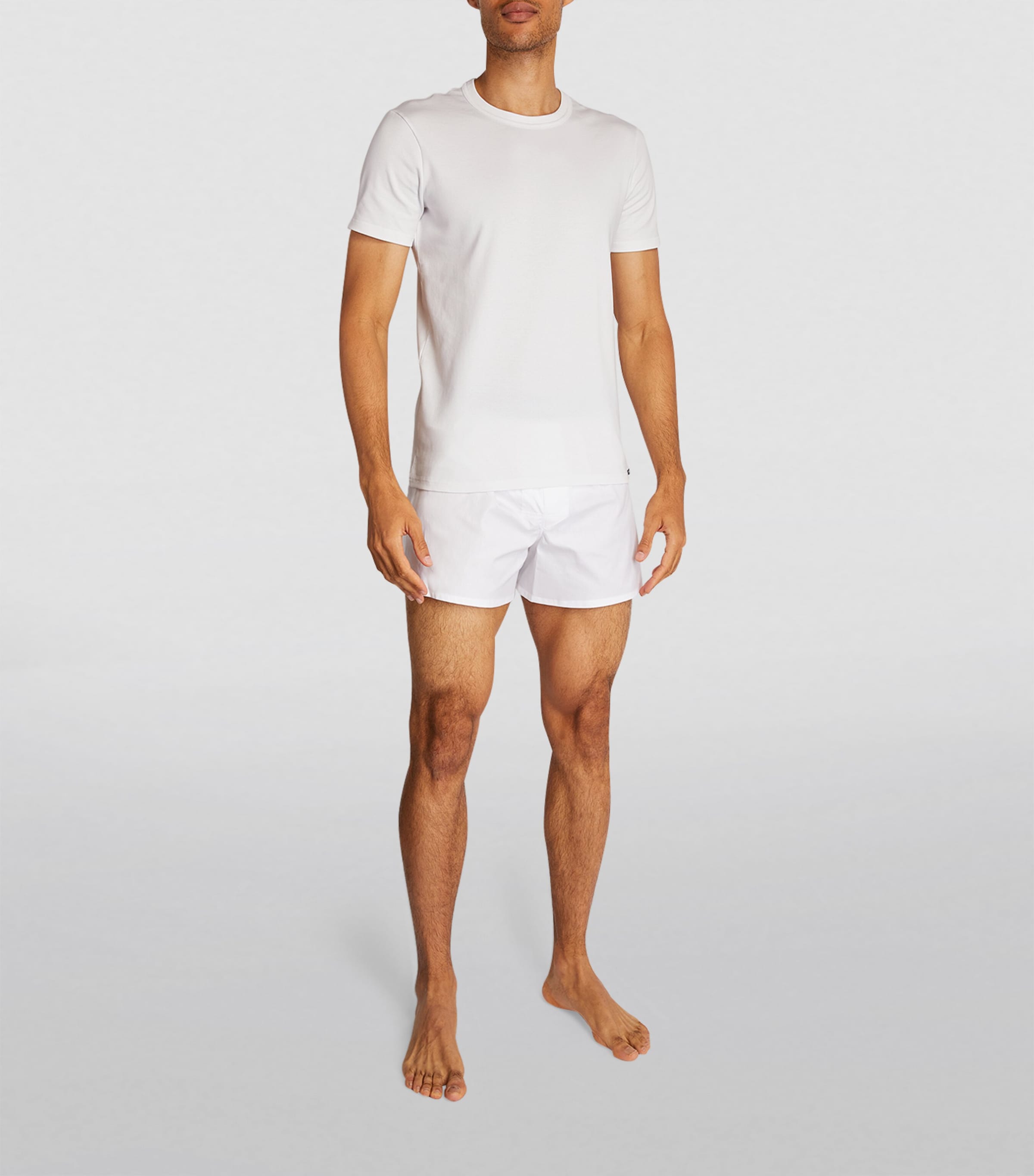 TOM FORD White Stretch-Cotton T-Shirt | Harrods UK