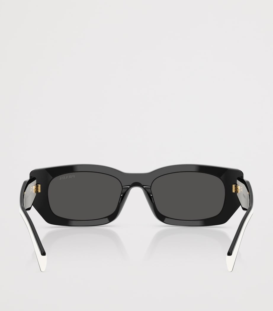 Acetate Rectangular Sunglasses 09Q08Z Image 4