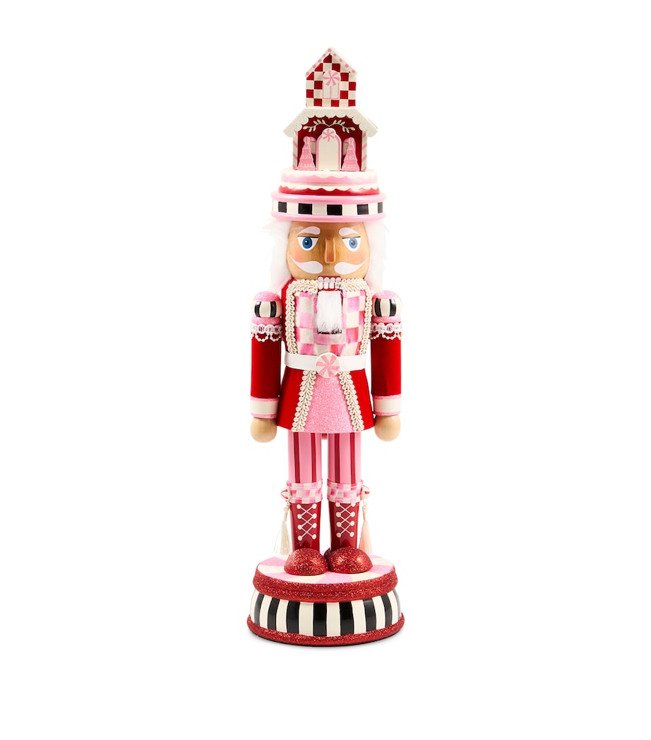 MacKenzie-Childs Ruby Red Nutcracker Ornament Red Image 1