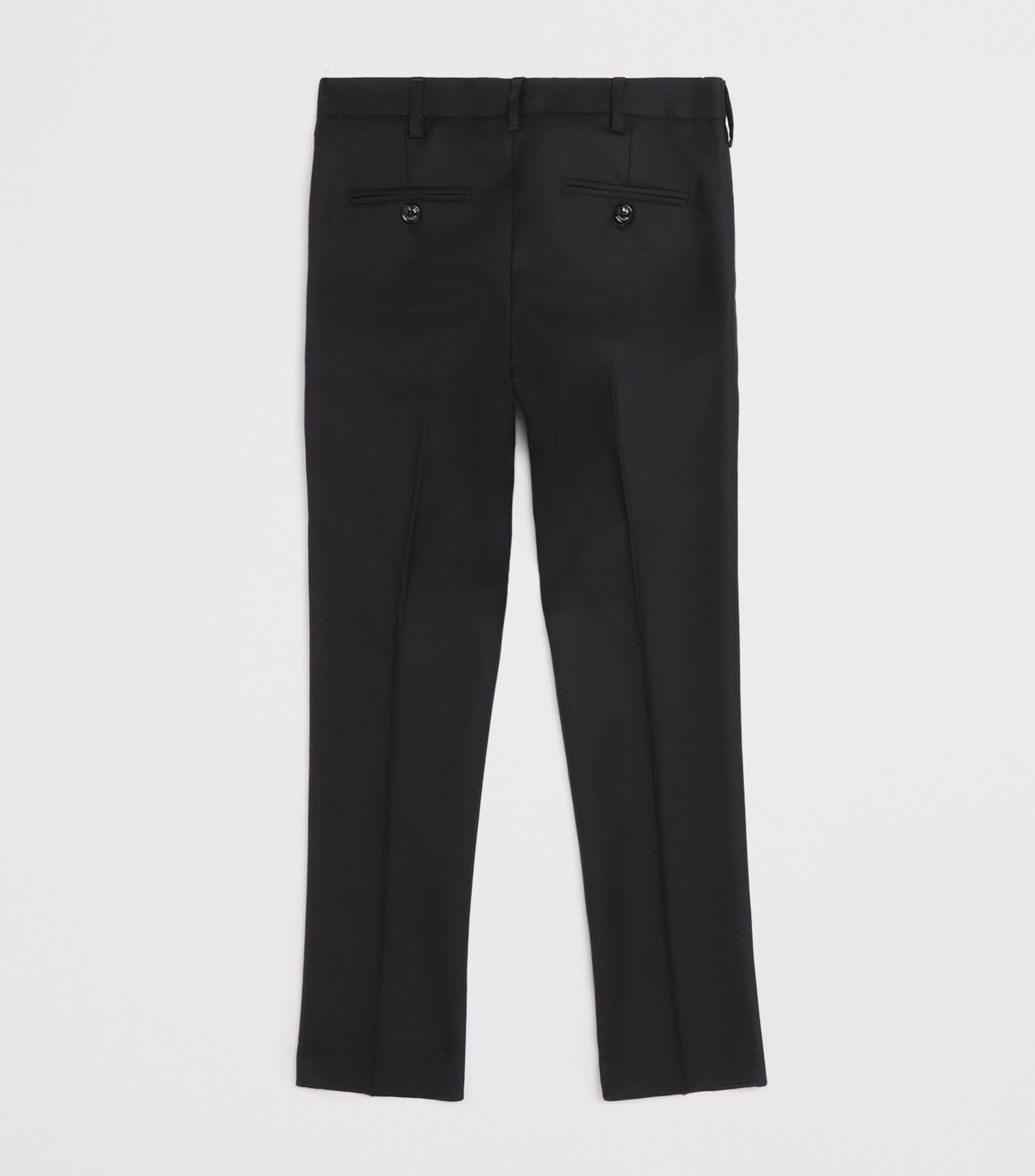 Stefano Ricci Kids Wool Chinos (6-16 Years) C. Black Image 2