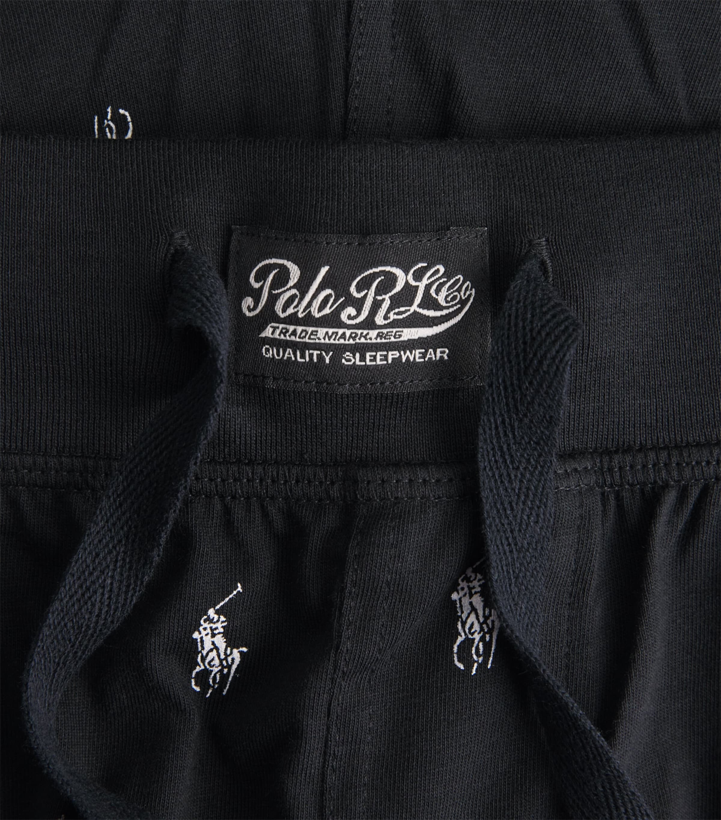 Cotton Polo Pony Pyjama Trousers POLO BLACK AOPP Image 6
