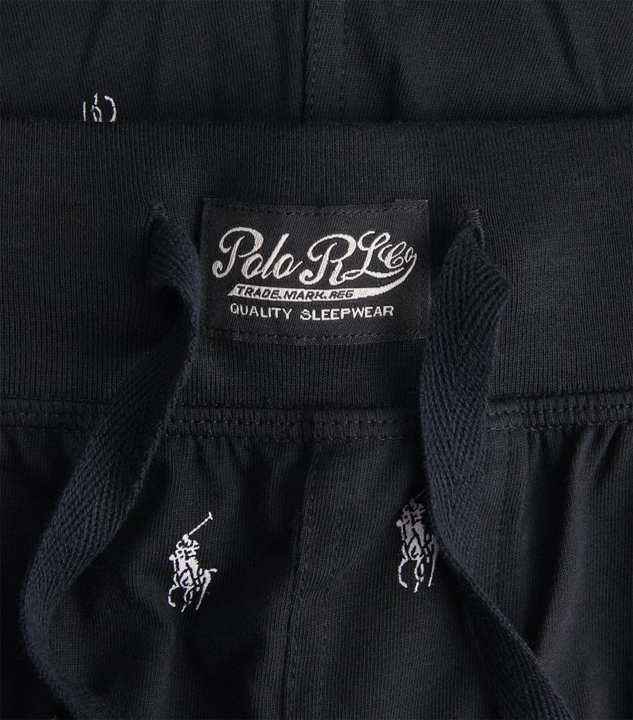 Cotton Polo Pony Pyjama Trousers POLO BLACK AOPP Image 6