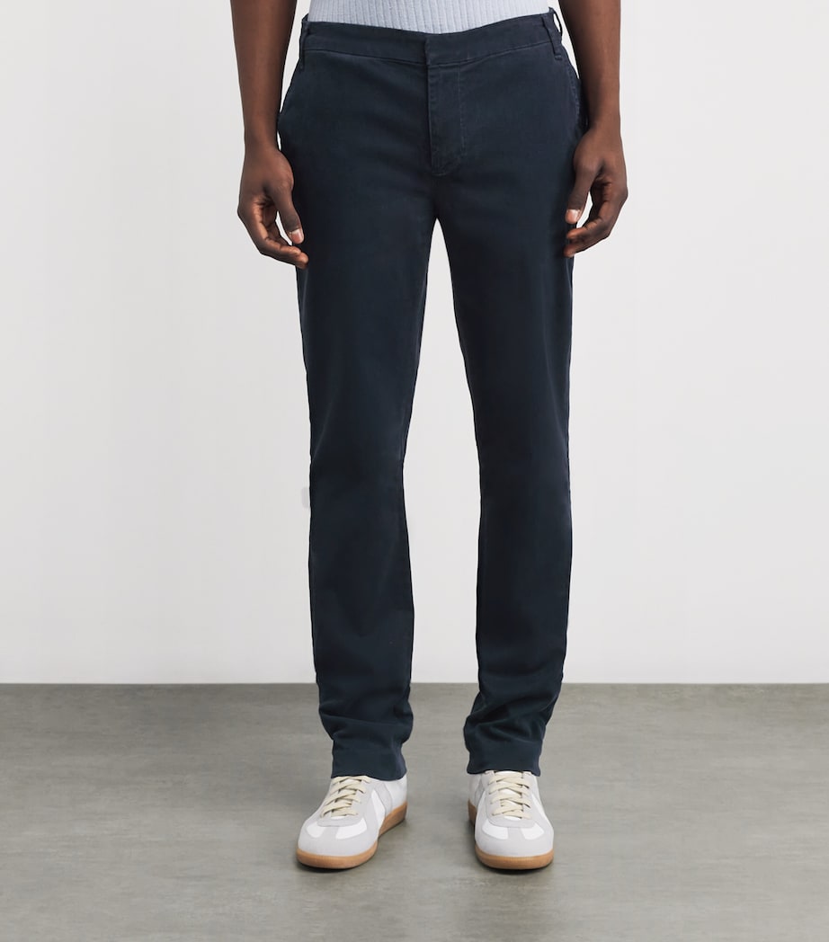 FRAME Mens Slim Chinos Navy Image 3