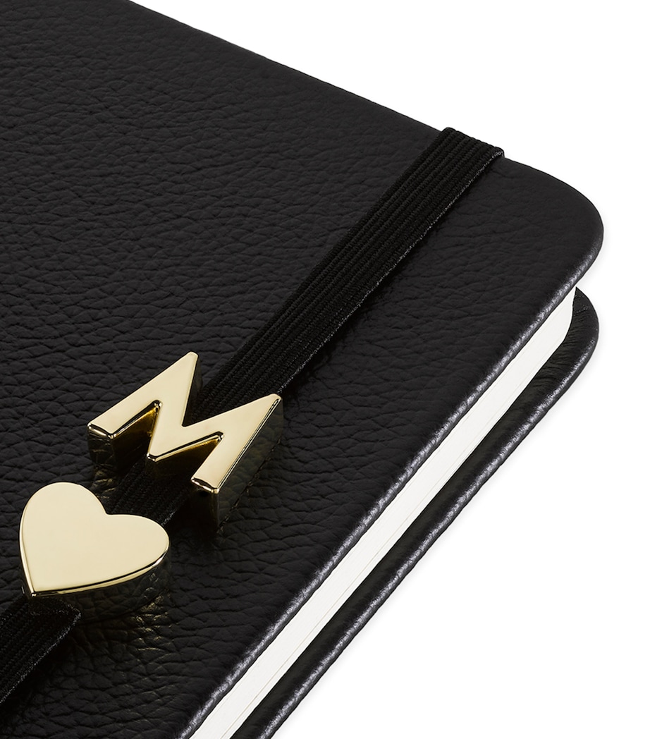 Gold-Plated U Notebook Charm GOLD Image 4