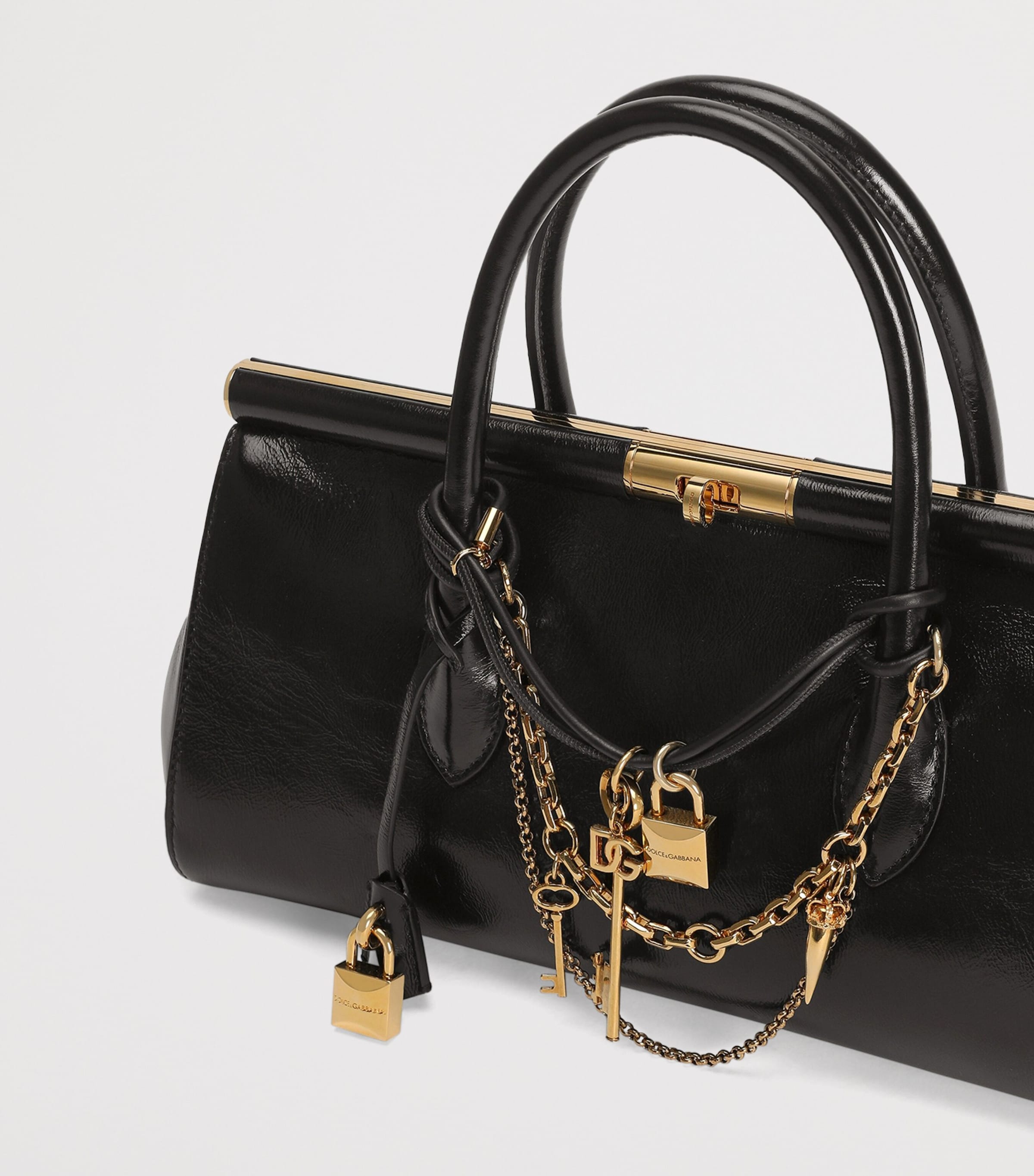 Calfskin Marlene Everyday Shoulder Bag 8I984-NERO/OTTO Image 6