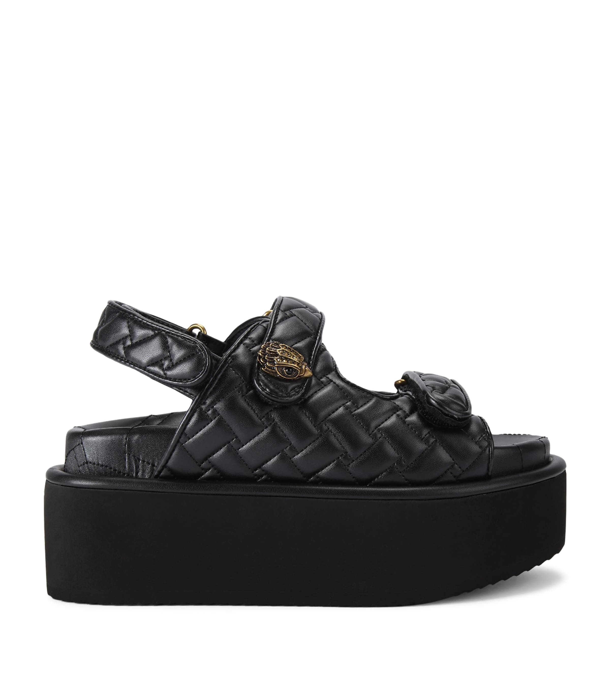 Kurt Geiger London Orson Platform Sandals Black Image 1