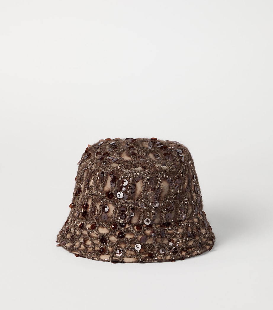 Croc-Embroidered Bucket Hat C9446 Image 3