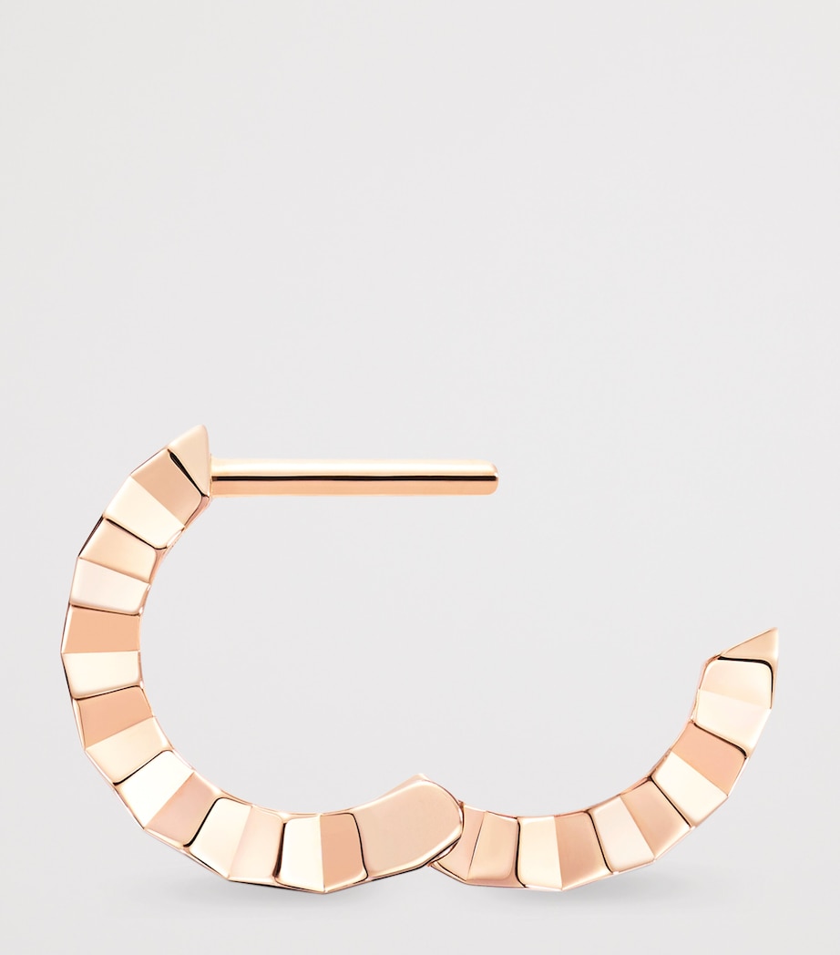 Rose Gold Bee de Chaumet Single Huggie Hoop PINK GOLD Image 2