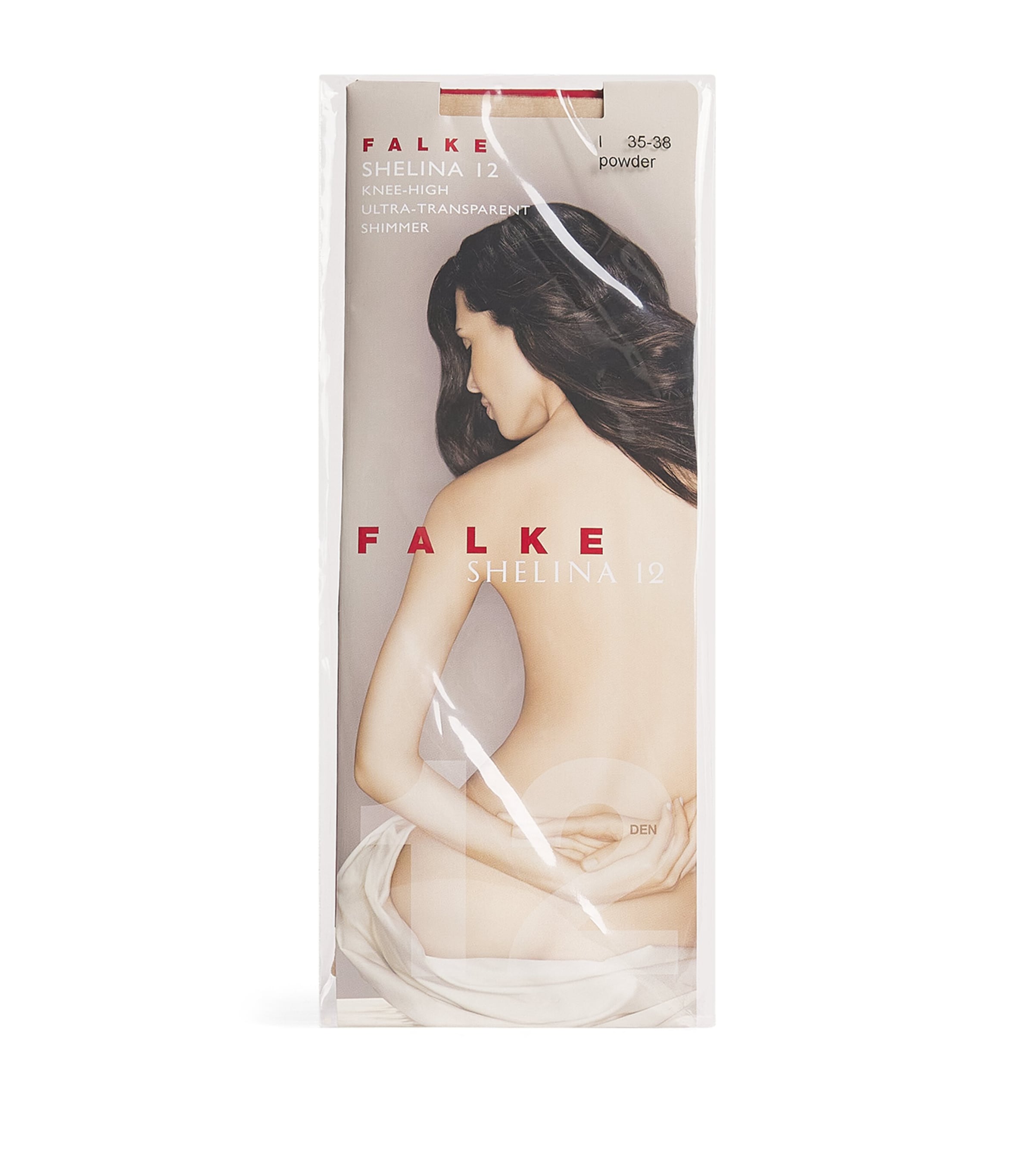 Falke Womens Shelina 12 Knee-High Socks Powder Image 1