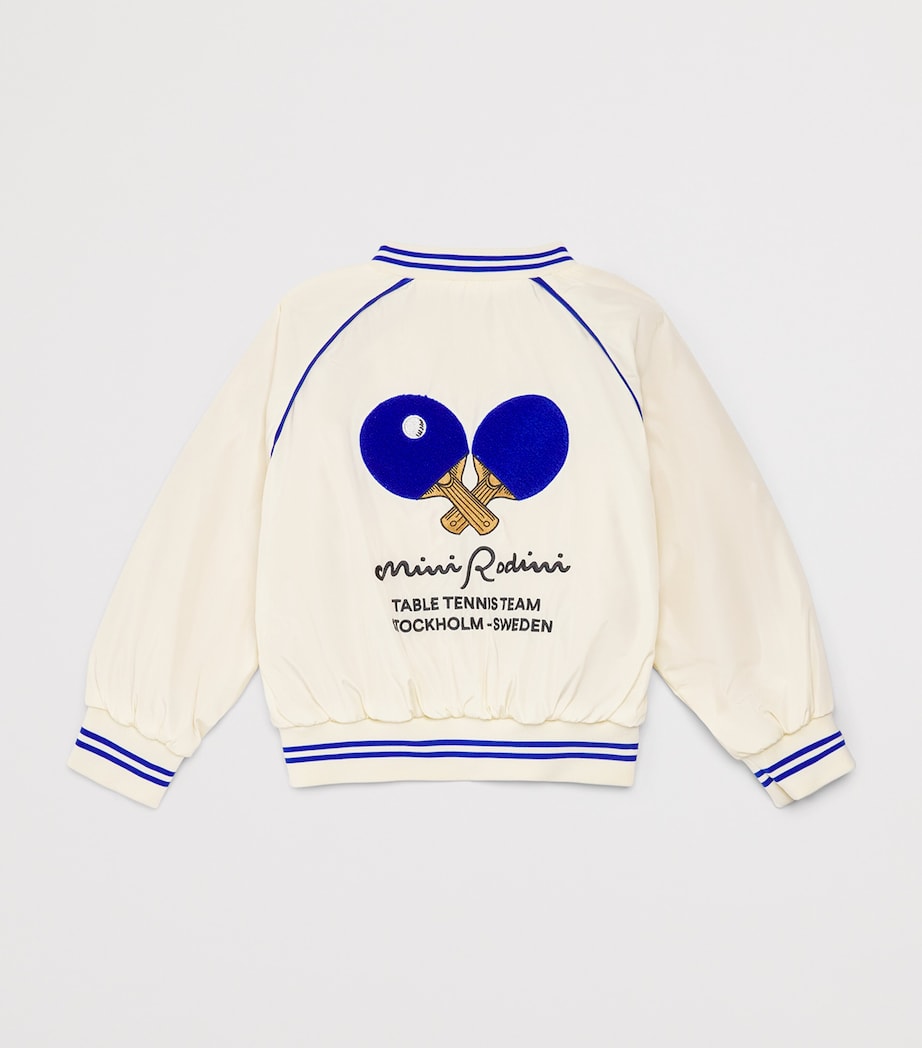 Mini Rodini Table Tennis Baseball Jacket (3-11 Years) Image 2
