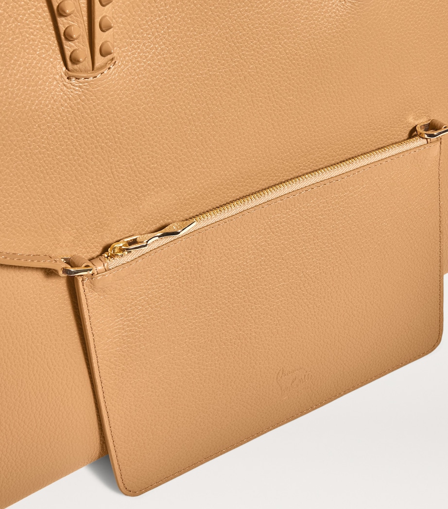 Cabata Large Leather Tote Bag F486 Image 4