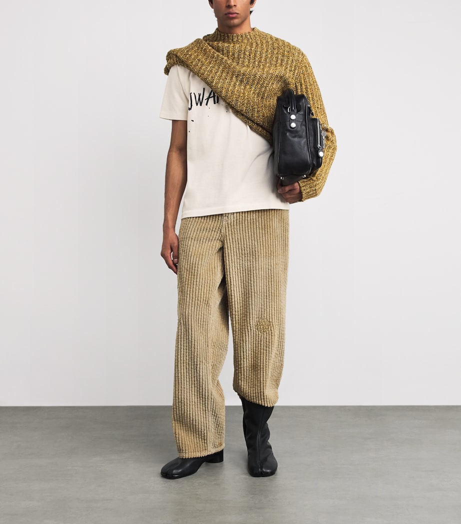 Paint Splatter Logo T-Shirt ECRU 241 Image 2