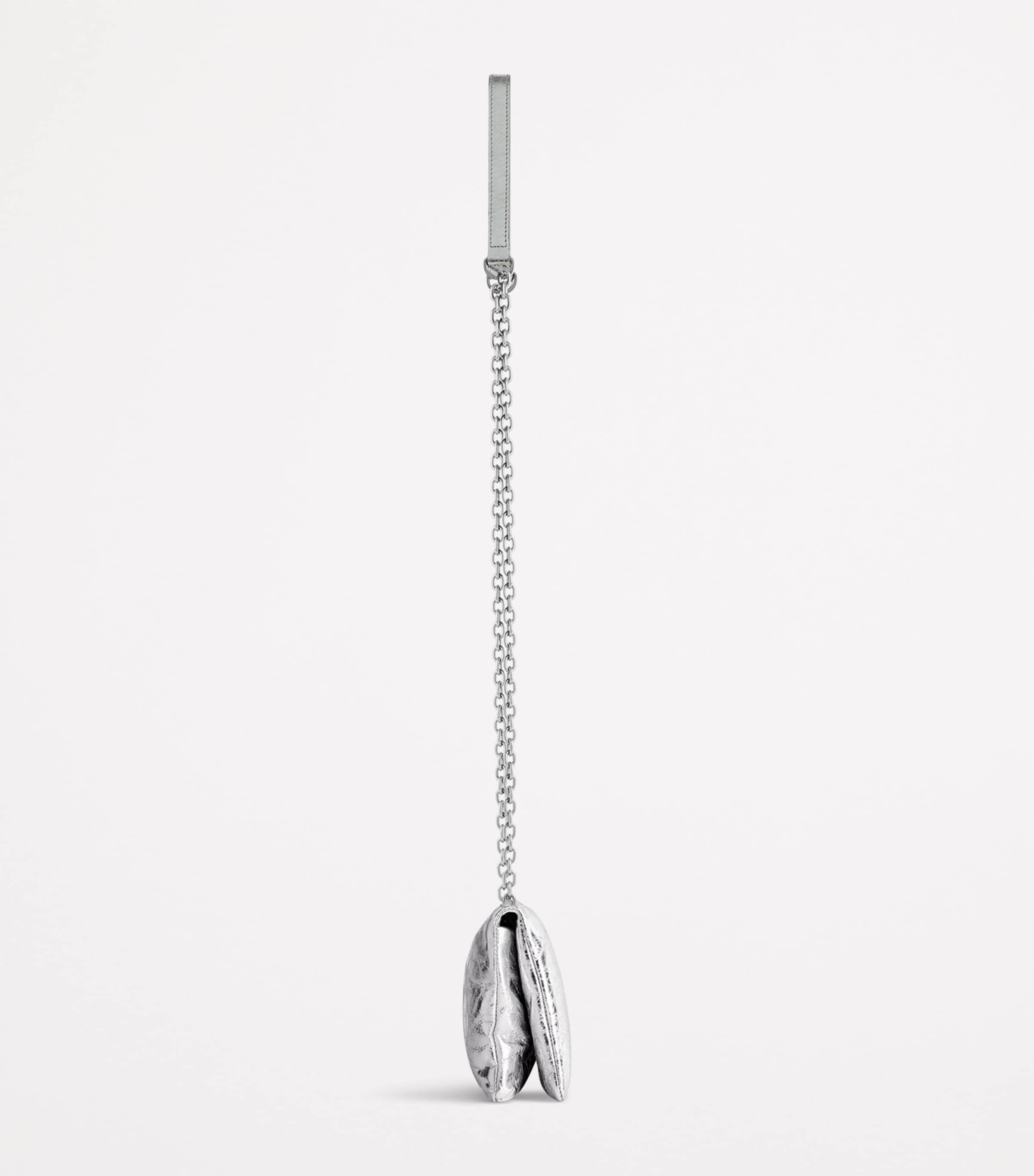 Balenciaga Metallic Leather Monaco Nano Shoulder Bag Image 3
