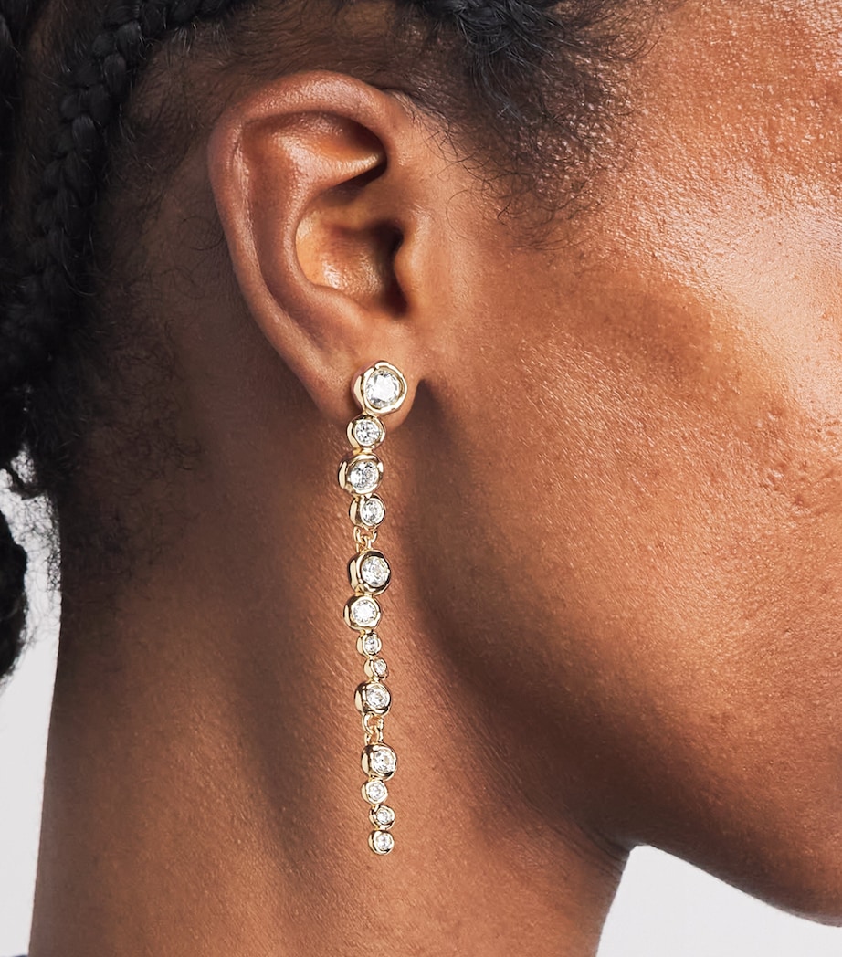 Alexis Bittar Gold-Plated Asterales Dangle Earrings Gold Image 2