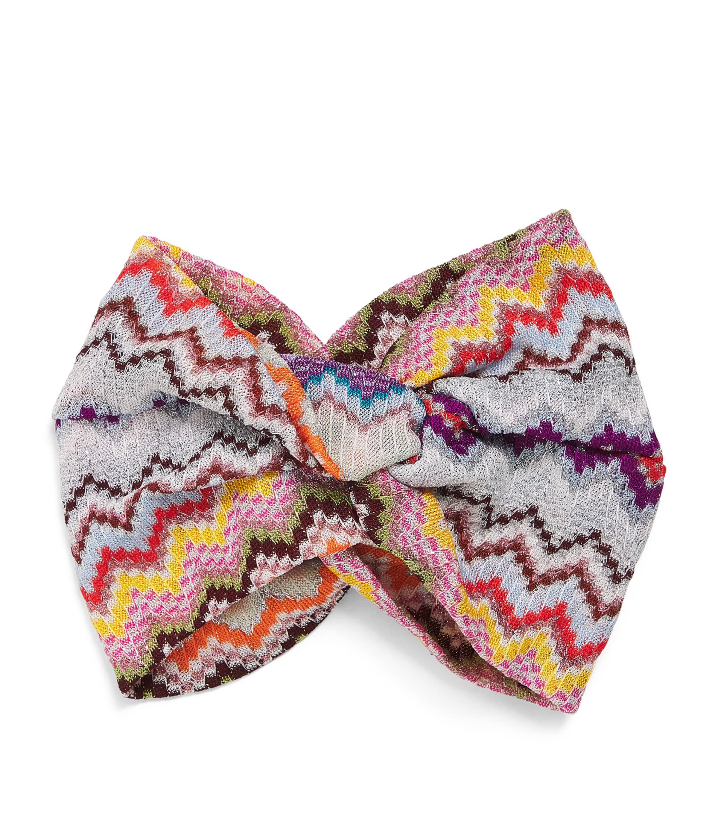 Missoni Knot-Front Zigzag Turban Image 1