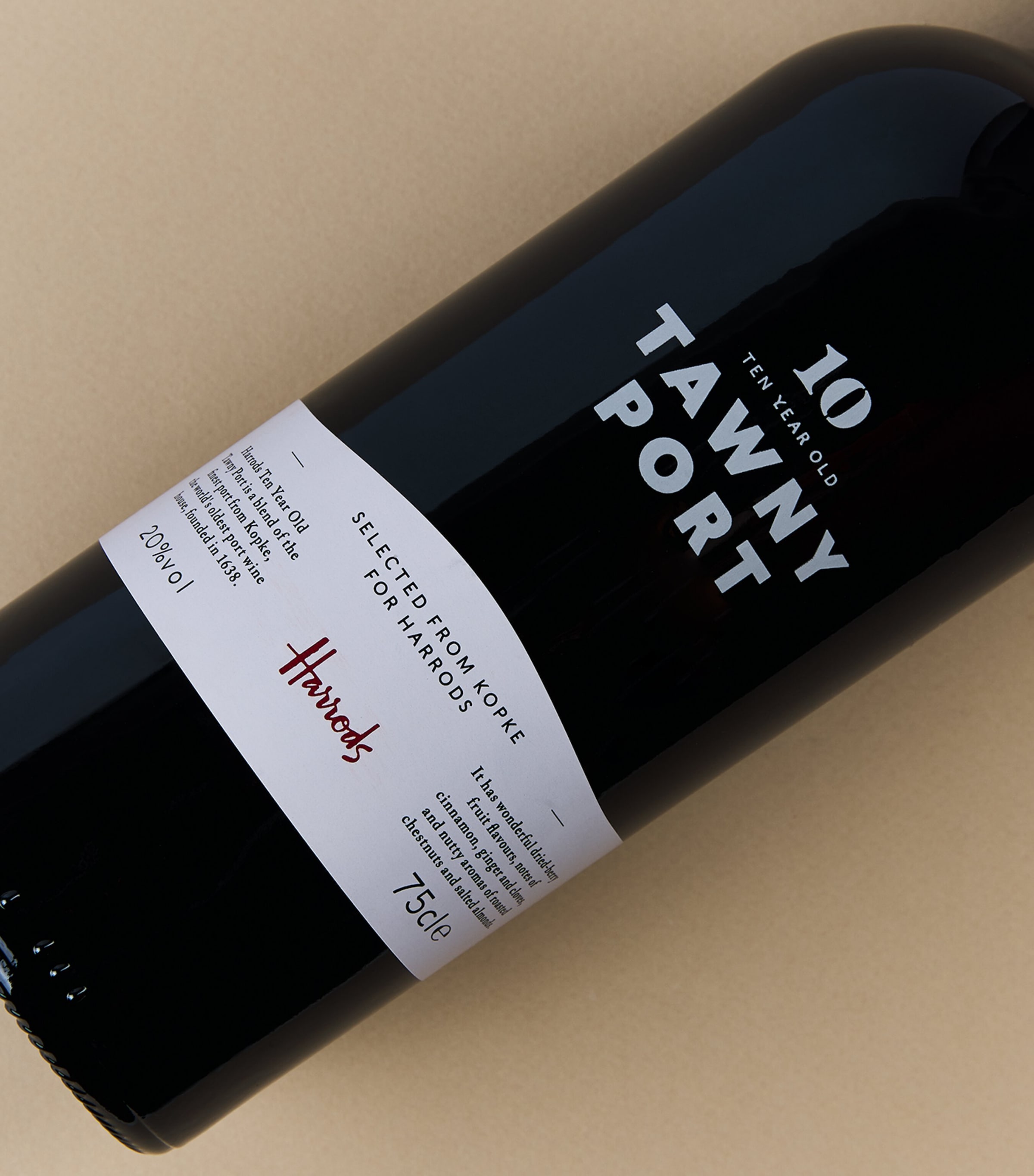 Harrods 10-Year-Old Tawny Port (75cl) - Douro, Portugal Image 2