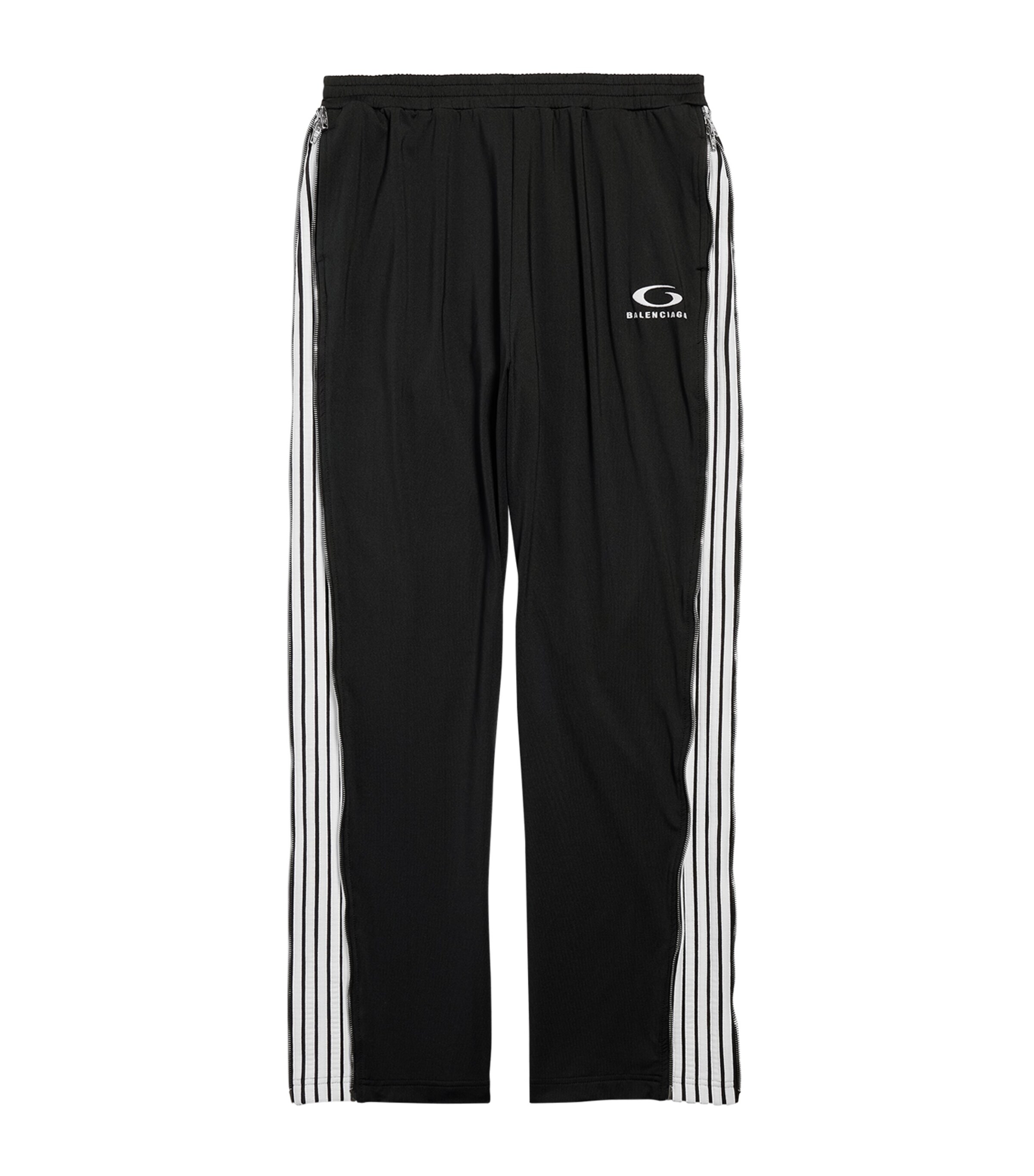 Balenciaga Black Zipped Sweatpants | Harrods US