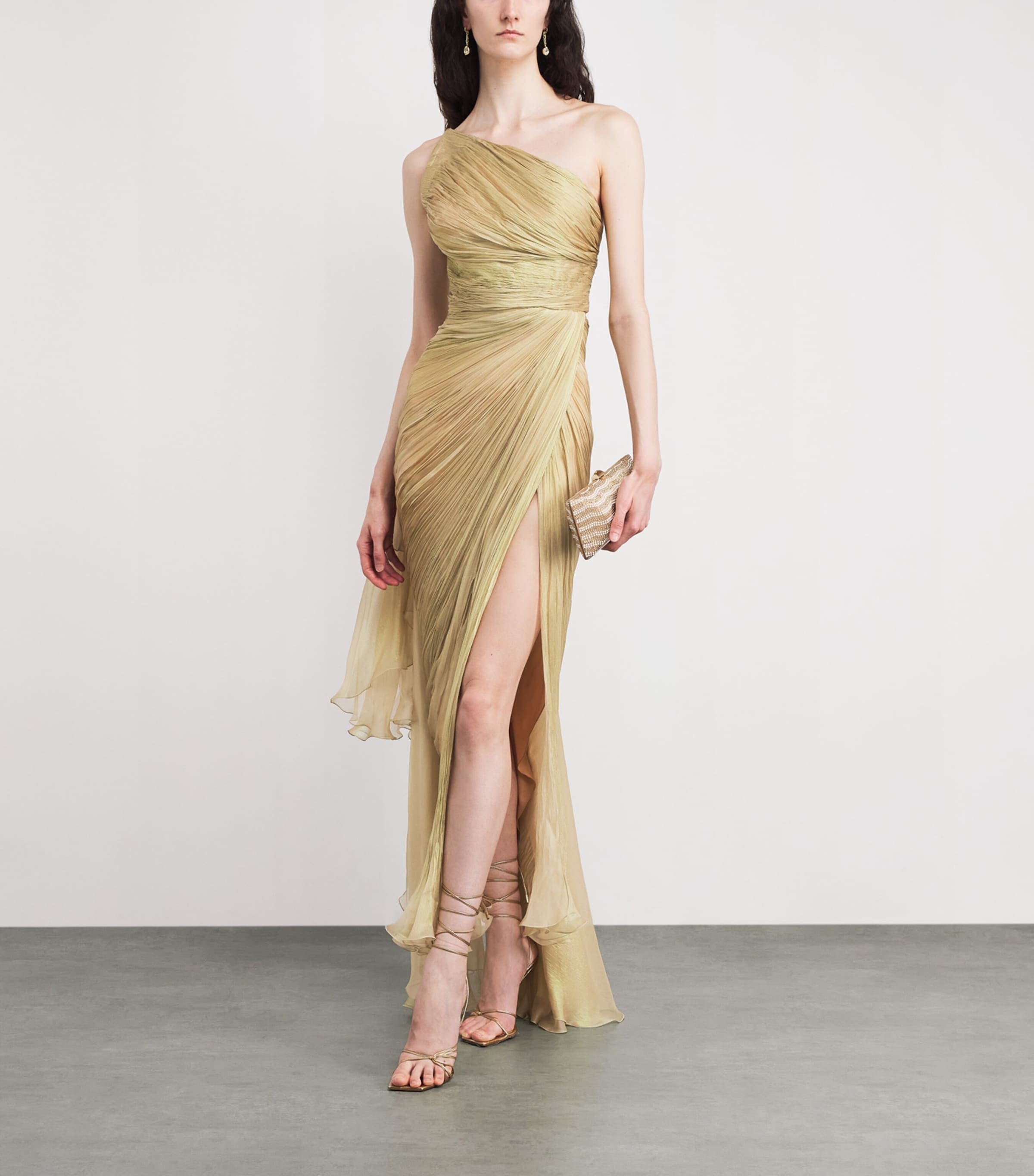 Tulle Asymmetric Florencia Gown BUTTERFLY WING Image 2