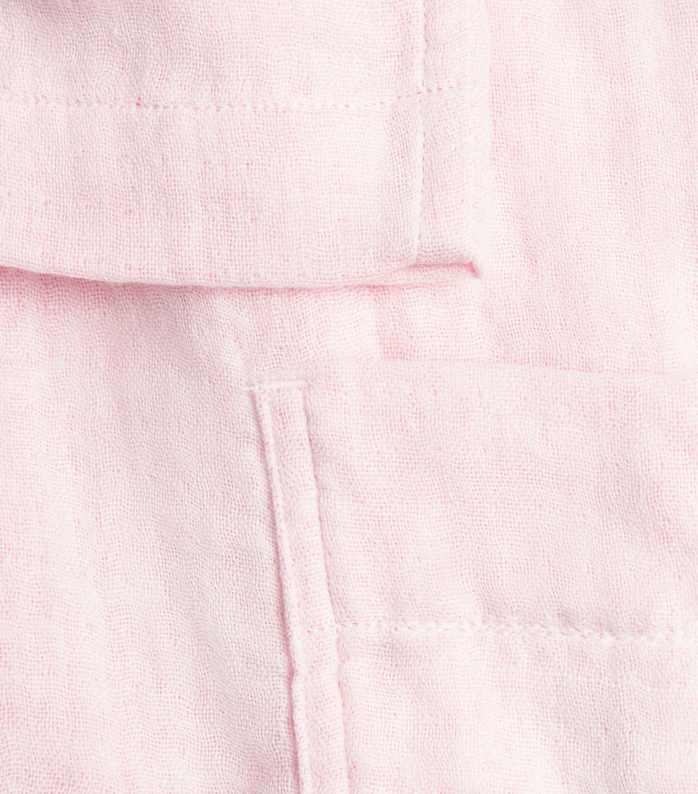 Uchino Cotton Marshmallow Gauze Robe (Small) Light Pink Image 6