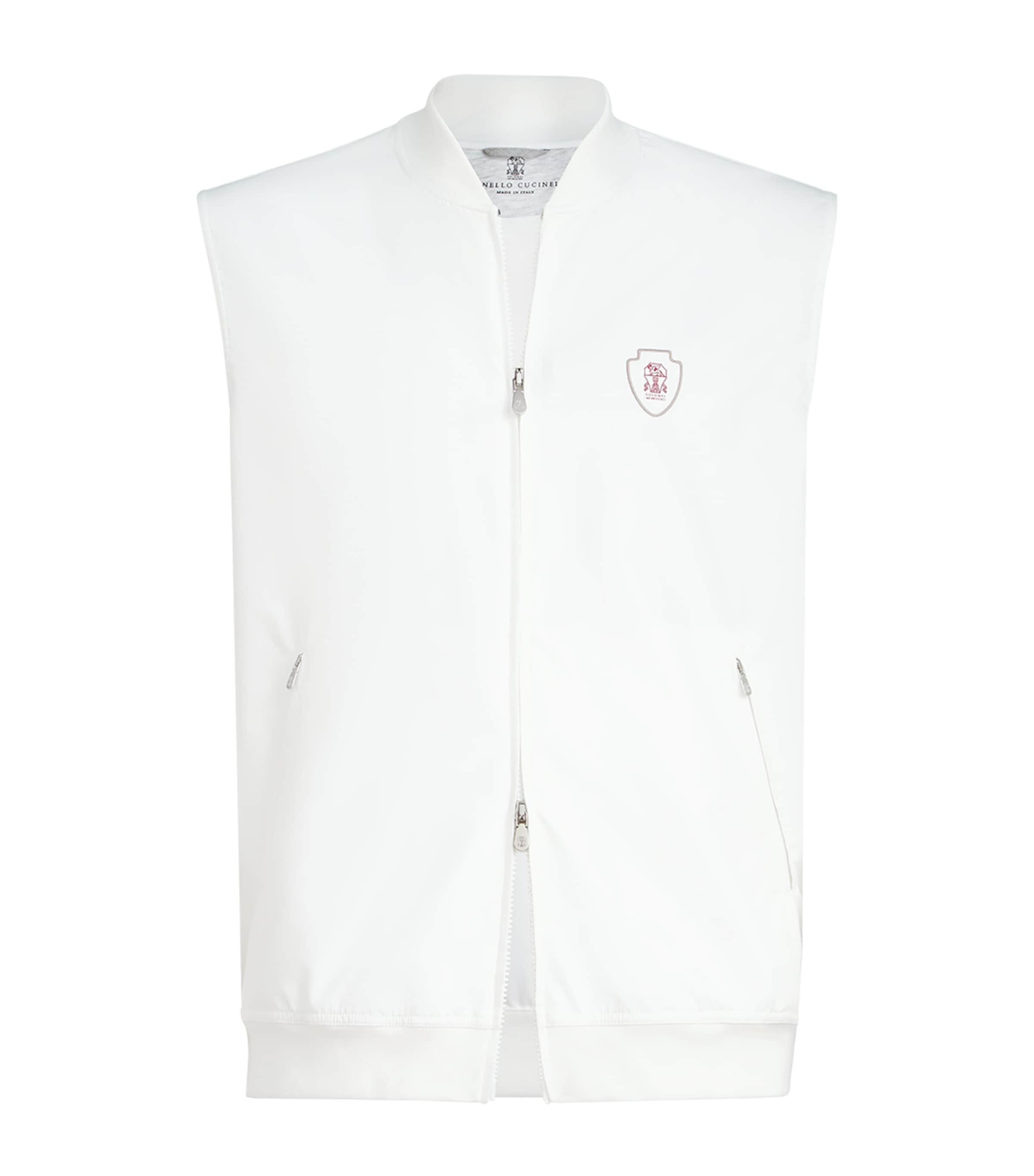 Brunello Cucinelli Mens Water-Resistant Gilet Image 1