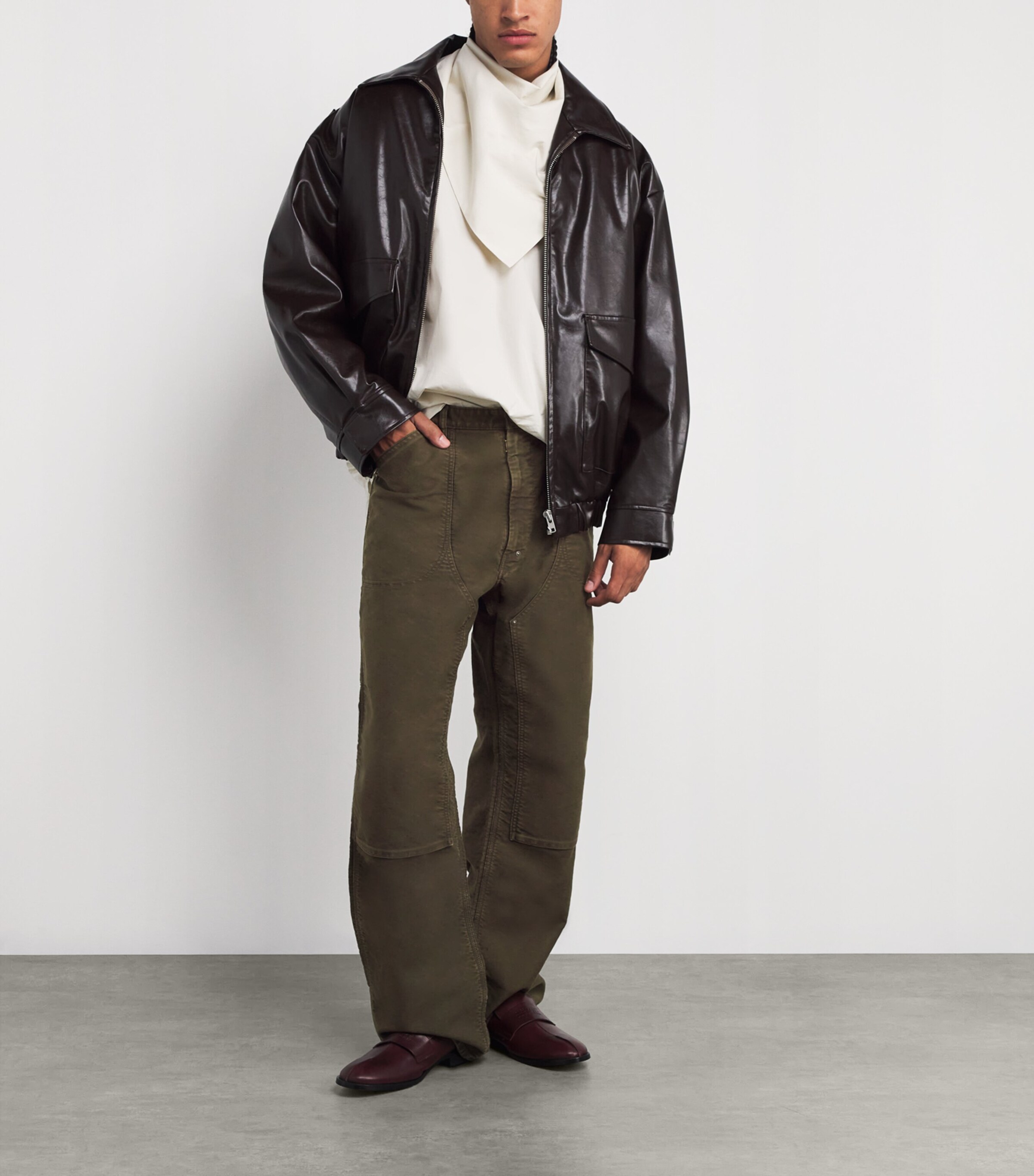 Straight Carpenter Jeans MARBRÈ ARMY Image 2