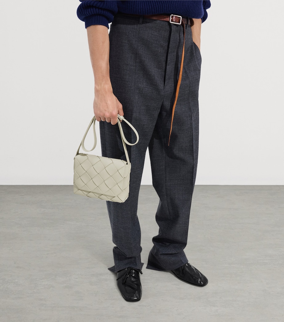 Bottega Veneta Leather Diago Cross-Body Bag Image 4