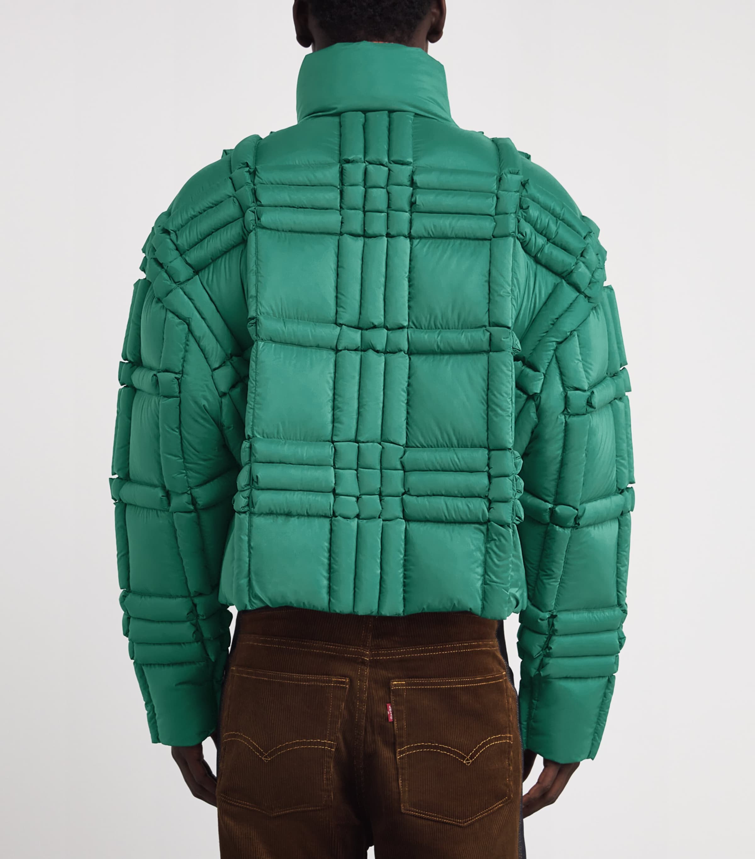 3D Down-Filled Puffer Jacket WOOD Image 4