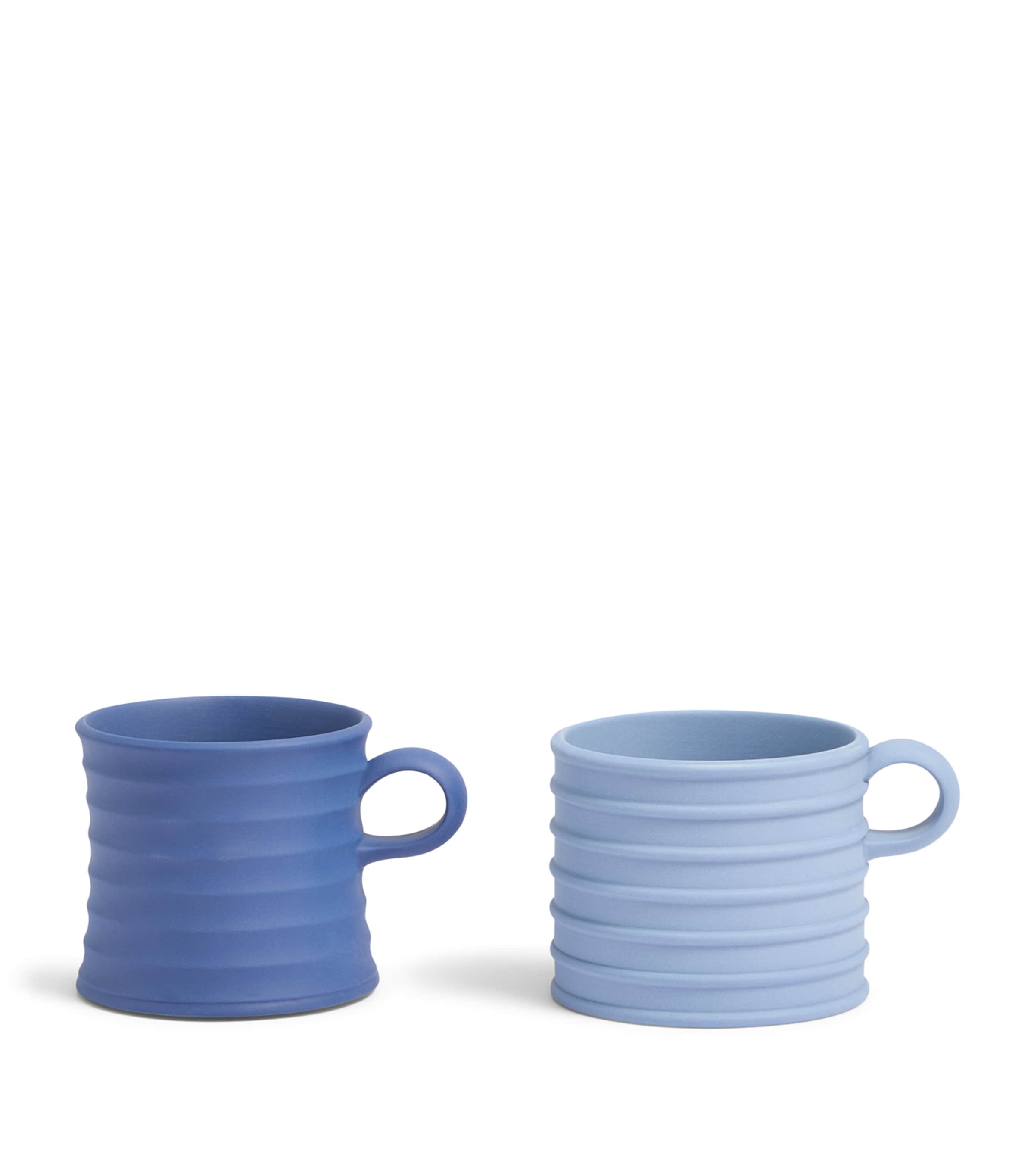 Set of 2 x JW Anderson Mugs (250ml) BLUE Image 1