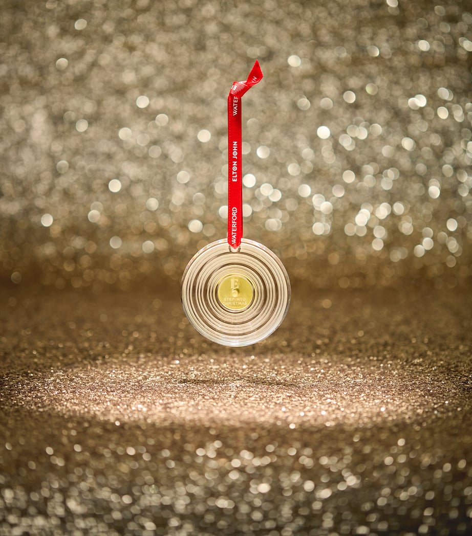 Elton John Vinyl Ornament CLEAR Image 2