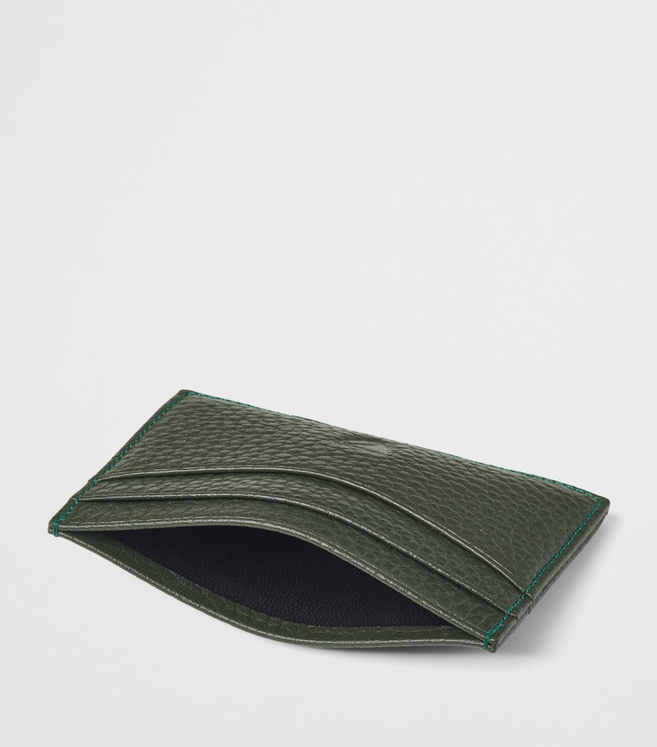 Leather Slim Card Holder FORESTGREEN Image 3