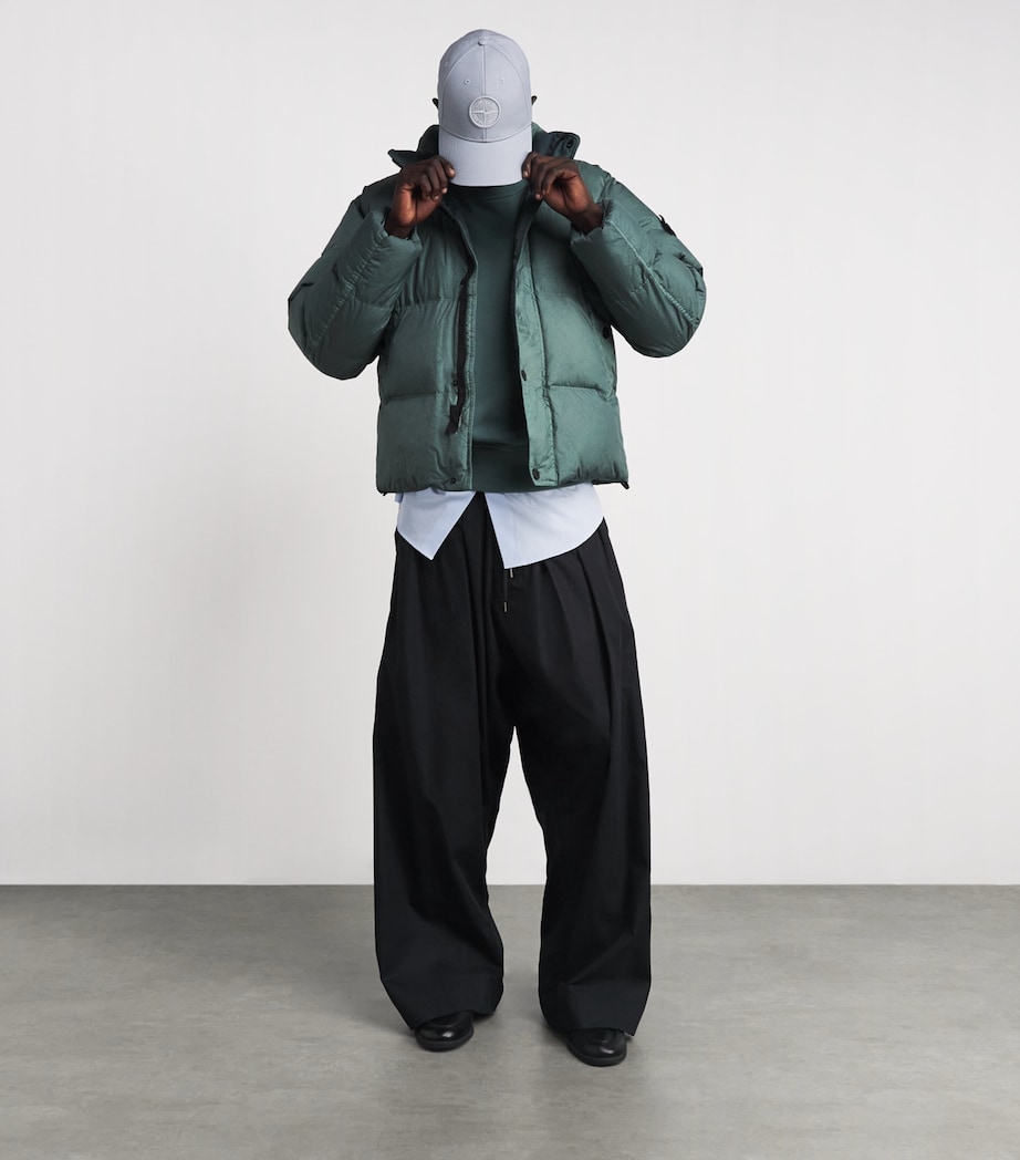 Stone Island Mens Garment-Dyed Down Jacket Image 2